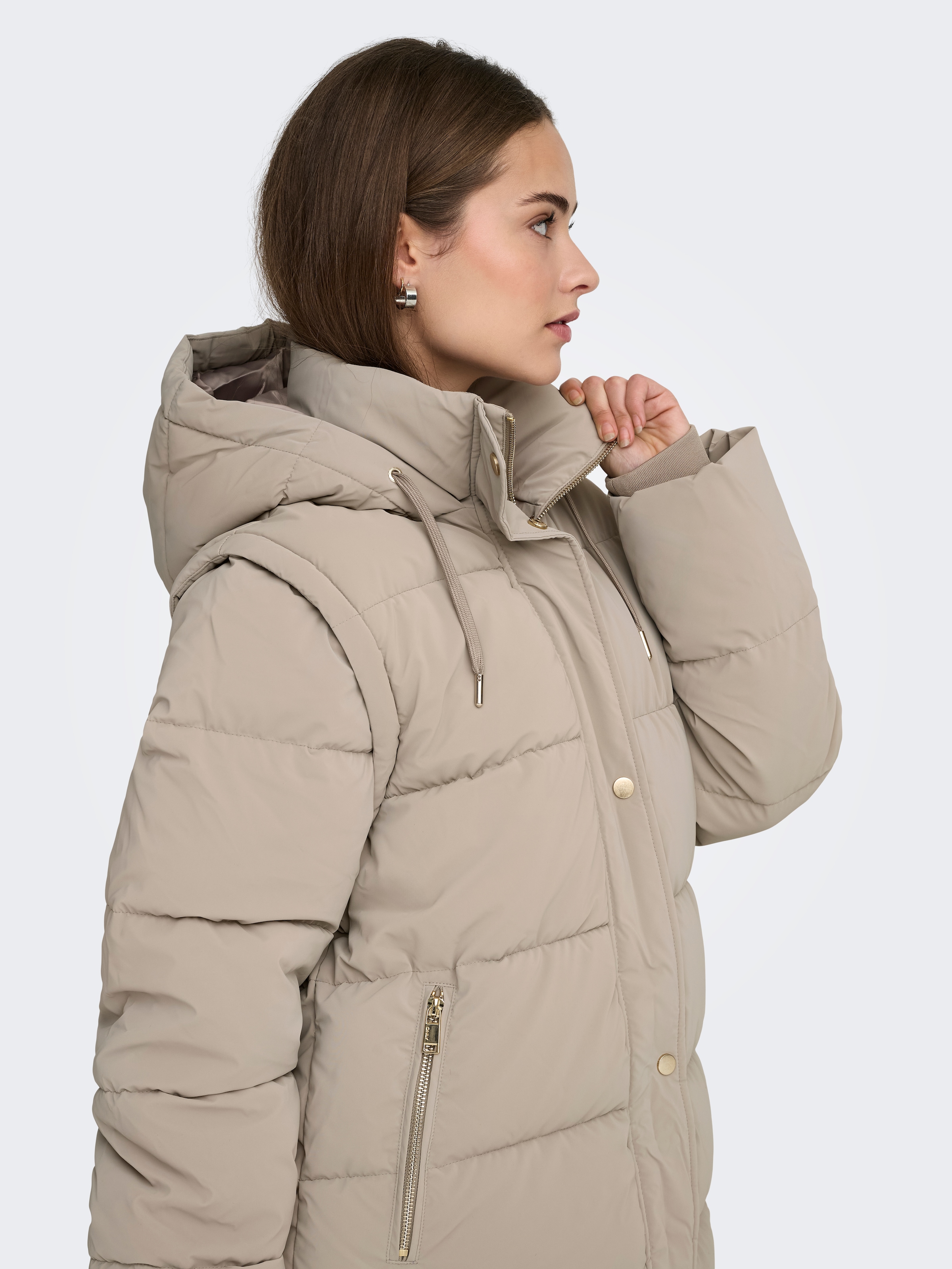 ONLY Manteau matelassé »ONLDIXIE LIFE 2IN1 PUFFER COAT CC OTW« fibre synthétique,