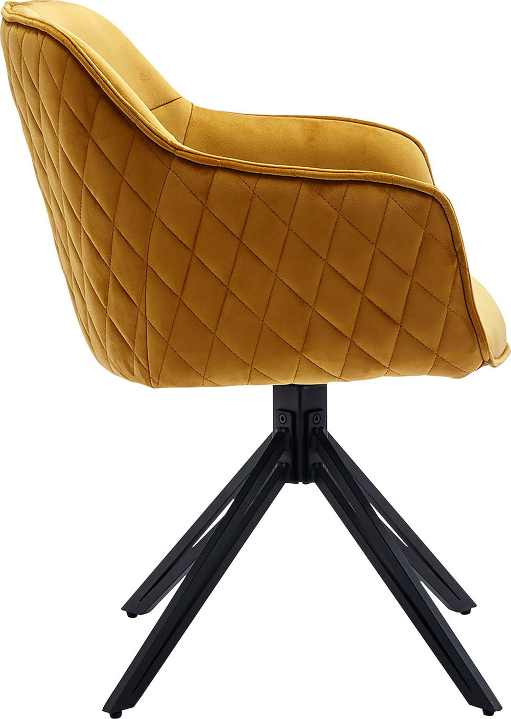 SalesFever Armlehnstuhl »Stilvoller Esszimmerstuhl« () mit 360° Drehfunktion