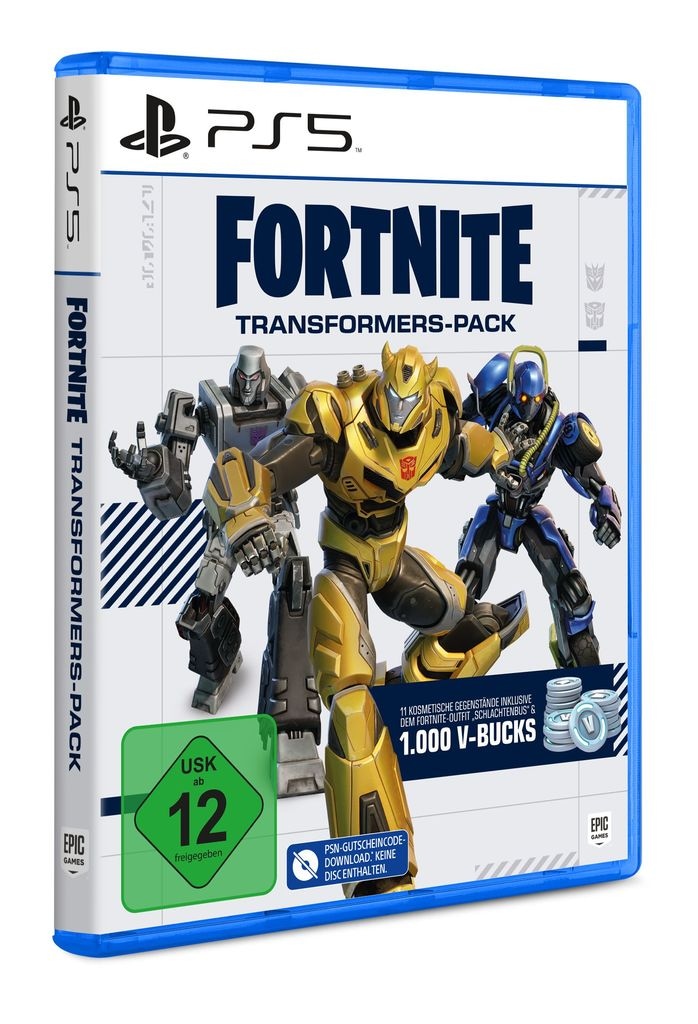 Epic Games Logiciel de jeu »Fortnite Transformers Pack (Code in a Box)« PlayStation 5