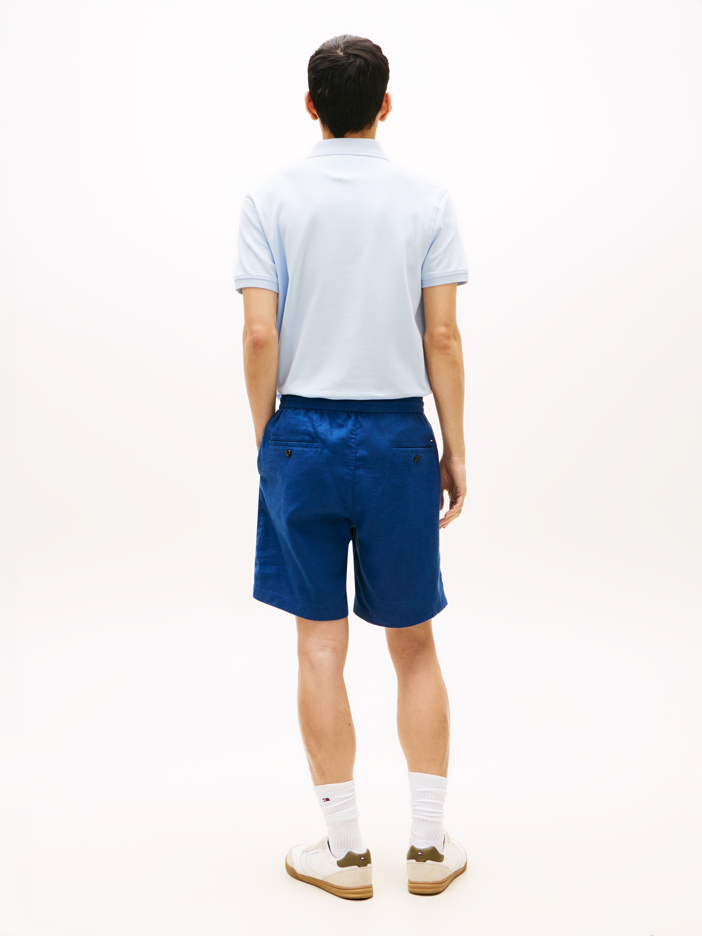 Tommy Hilfiger Chinoshorts »DOVER«  aus Leinenmix, elastischer Bund