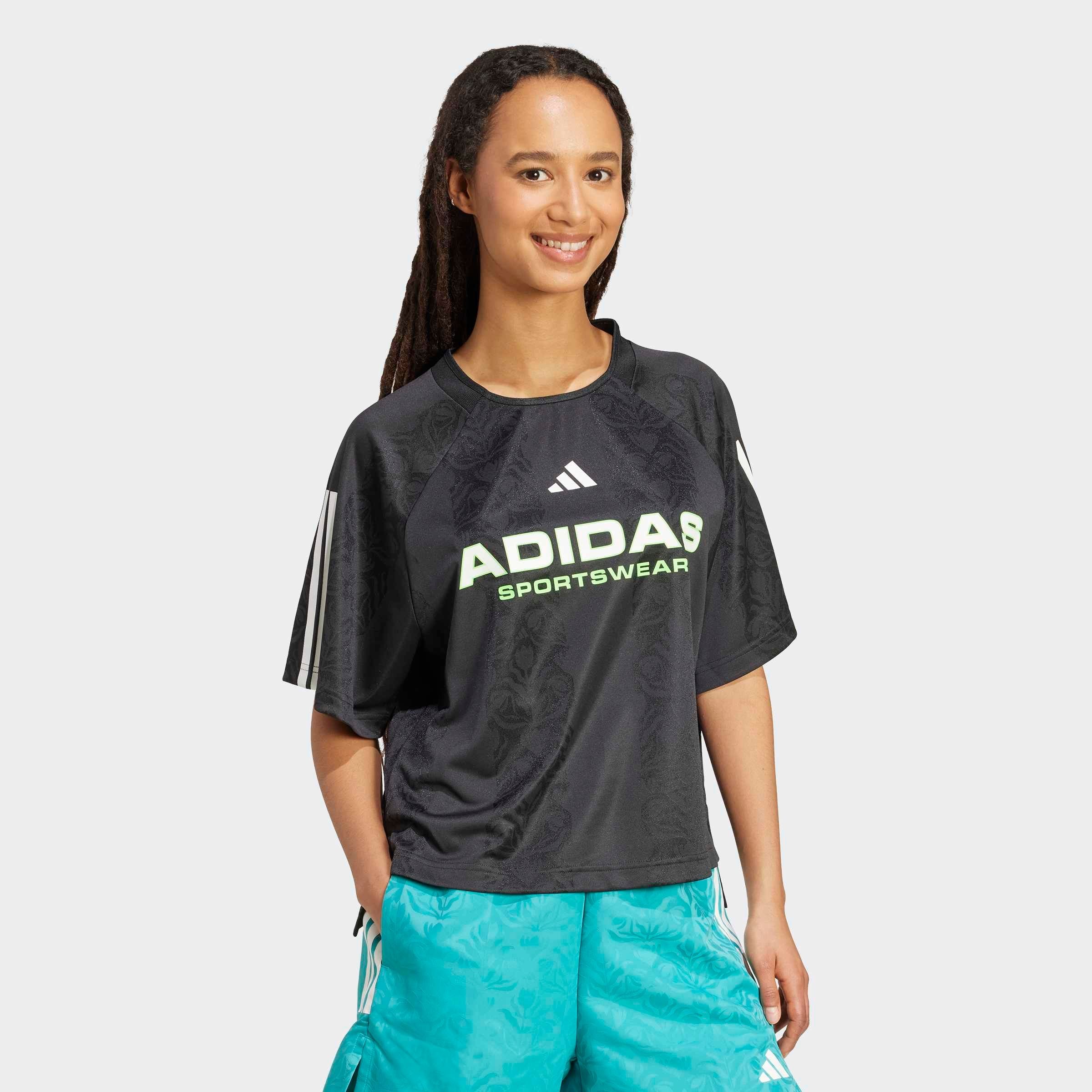 adidas Sportswear T-shirt »W TIRO Q3 TEE« sportlicher Stil, Rundhalsausschnitt, aus atmungsaktivem Polyester