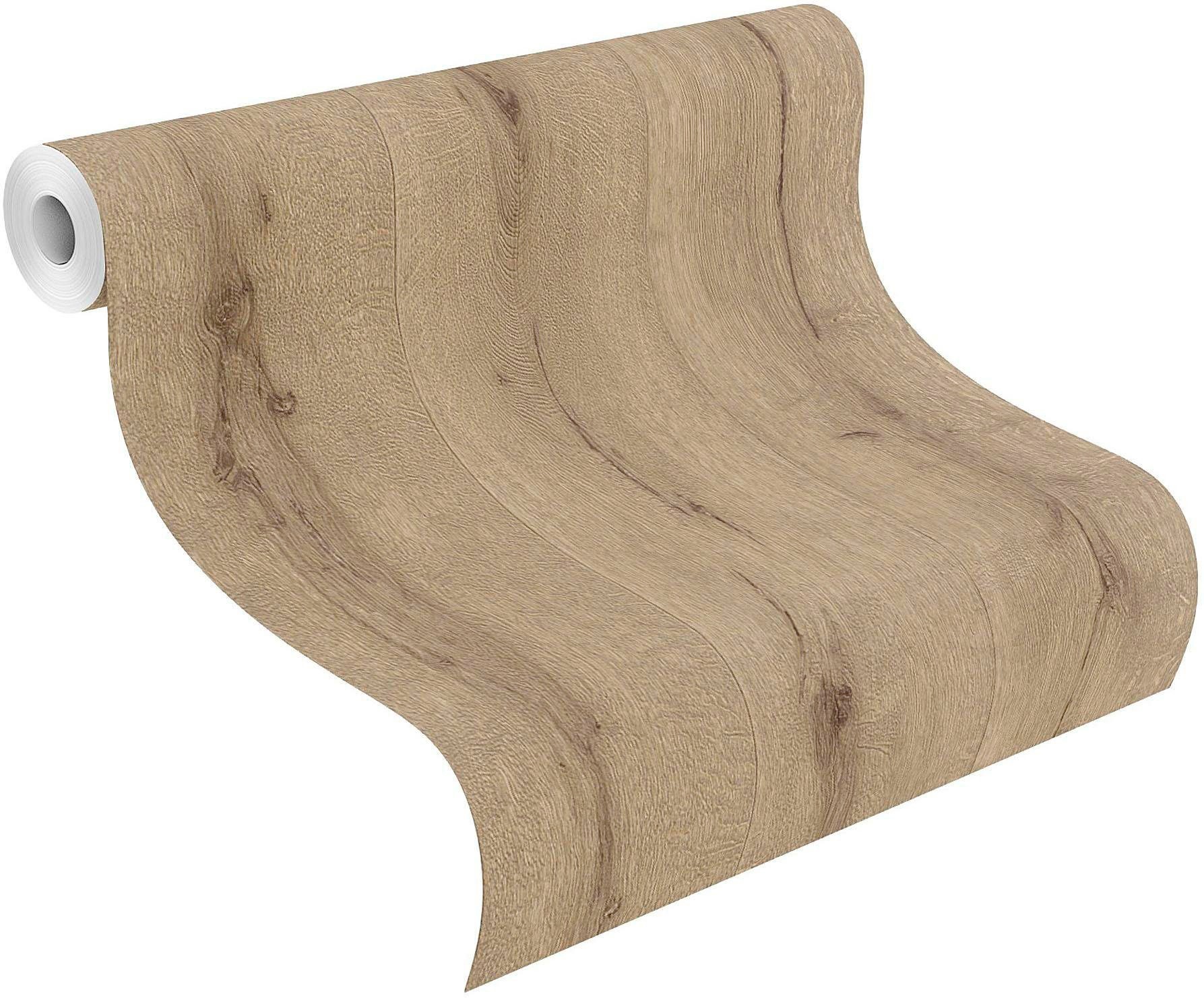 Rasch Papier peint vinyle »Factory III« Bois | à motifs gaufrée