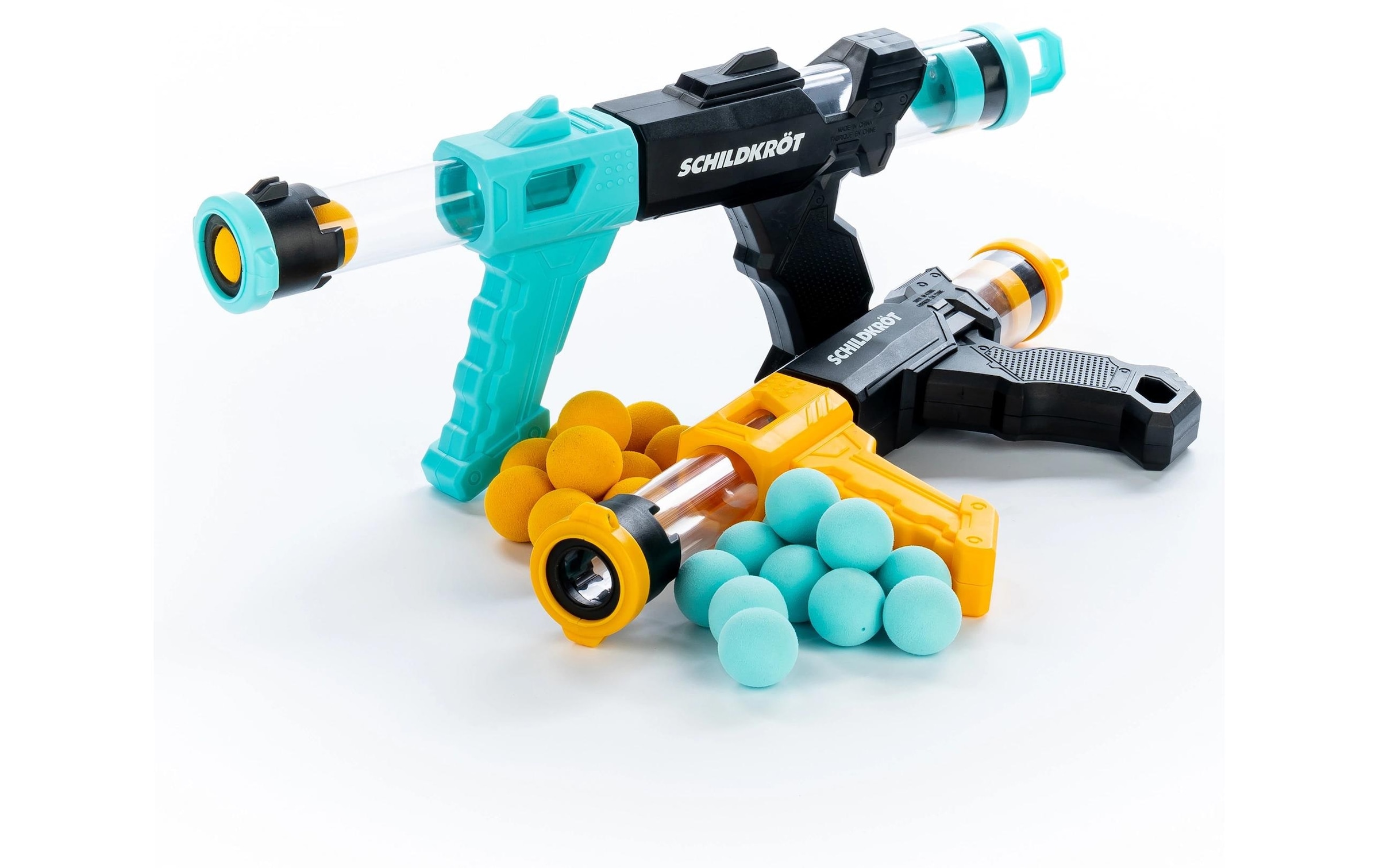 Schildkröt Funsports Blaster »Schildkröt Fire Blaster Set Schaumkugel-Popperpistolen«