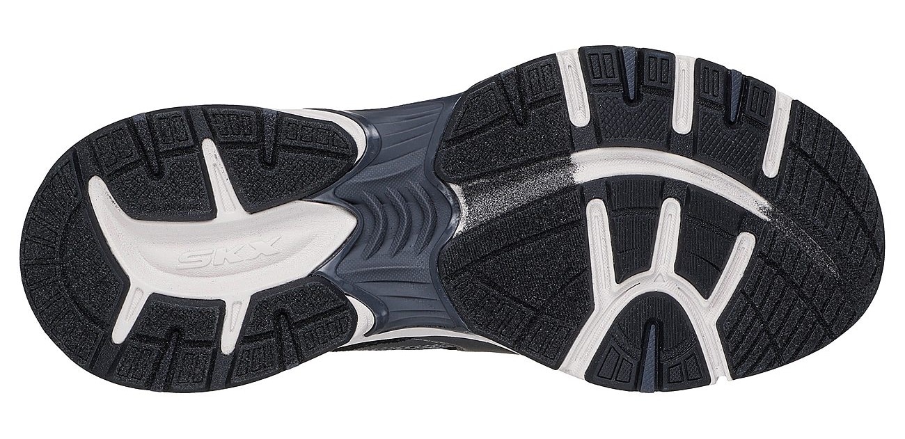 Skechers Baskets slip-on »STAMINA SPORT«  sneaker rétro, chaussure à lacets avec éléments métalliques