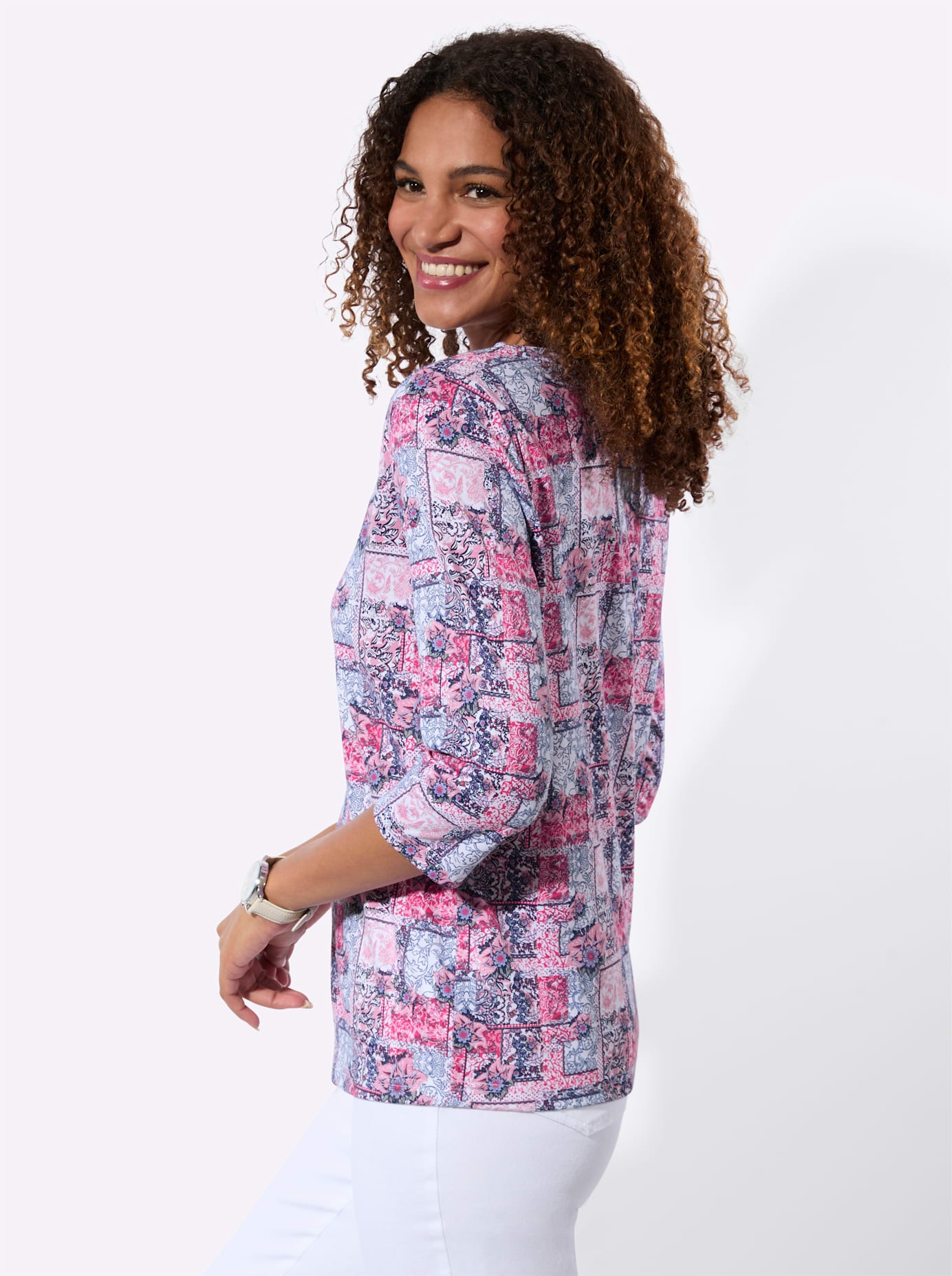Inspirationen Print-Shirt »3/4-Arm-Shirt« 1 tlg.