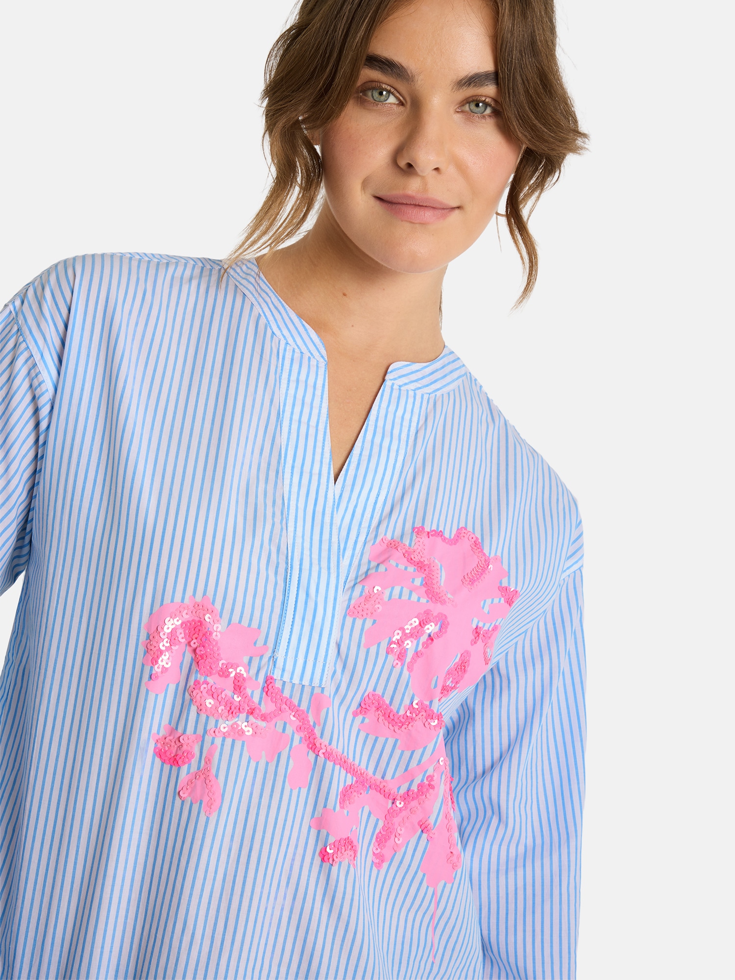 Lieblingsstück Blouse à enfiler »EdanaL« mit Pailletten