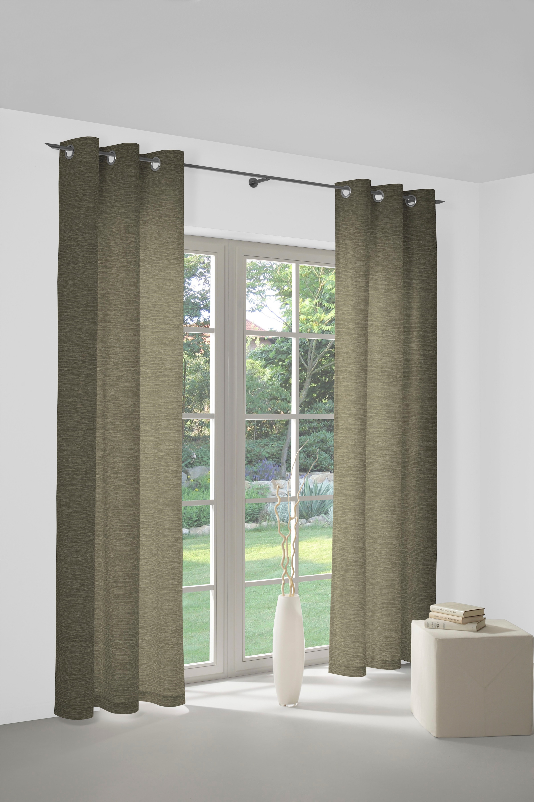 Wirth Vorhang »Trondheim B« Ösen 1 Stk. tlg. nach Mass