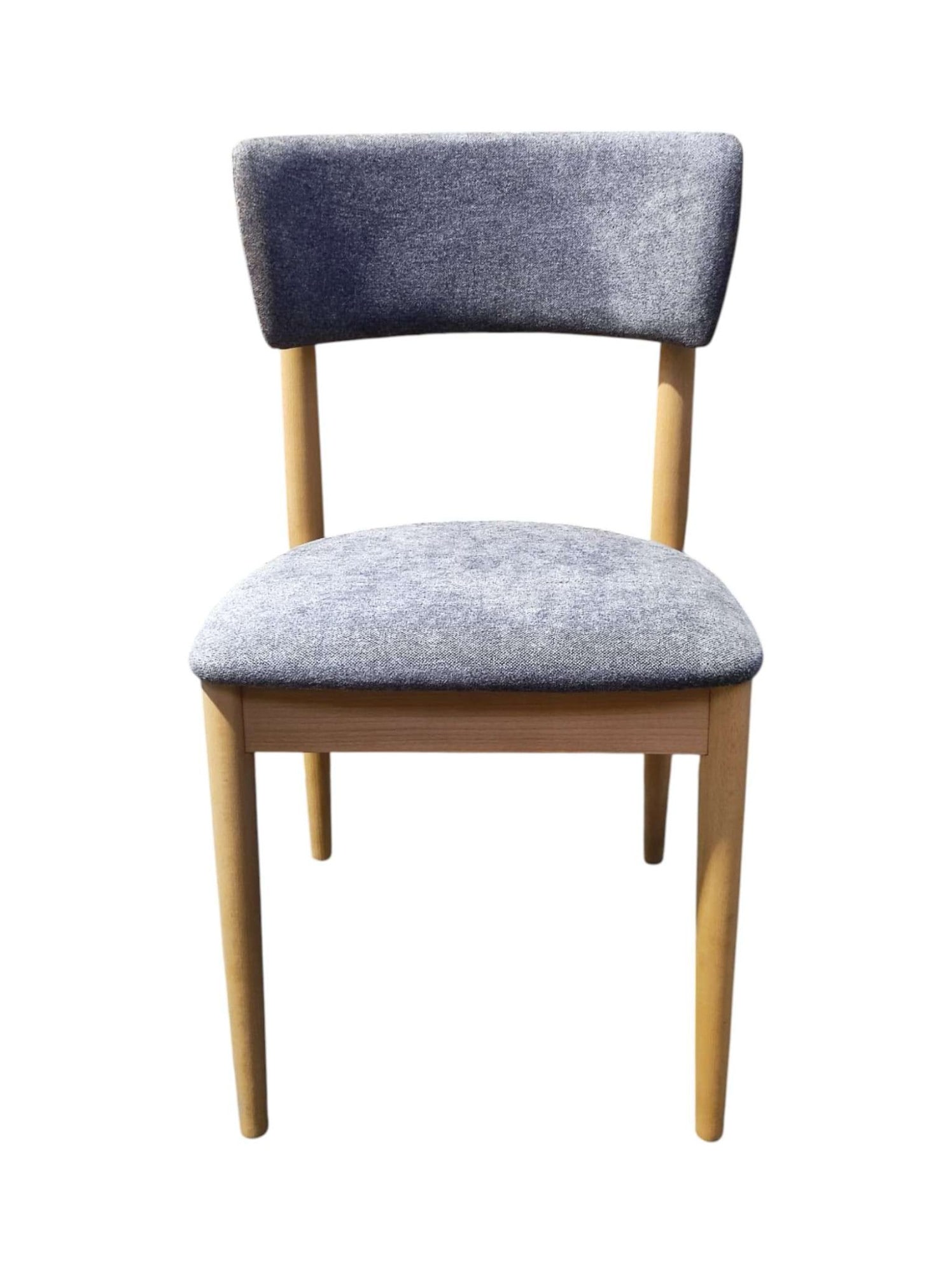 GOODproduct Chaise rembourrée »Jan Esszimmerstuhl, Küchenstuhl, 4-Fussstuhl« () 2 cuisChenille, Massivholzbeine, Retro