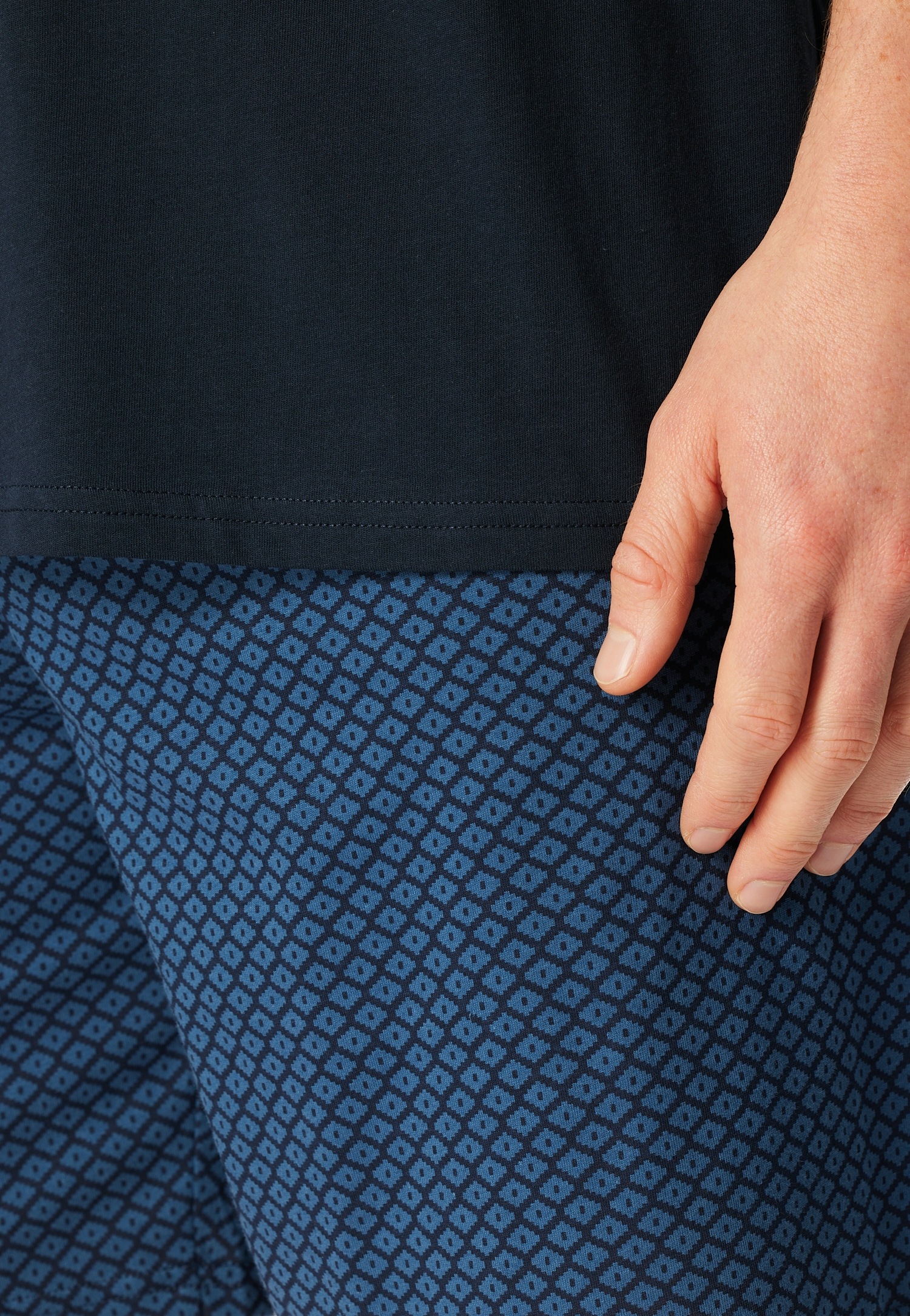 Schiesser Shorty »Comfort Essentials« 2 pièces mit aufgesetzter Brusttasche