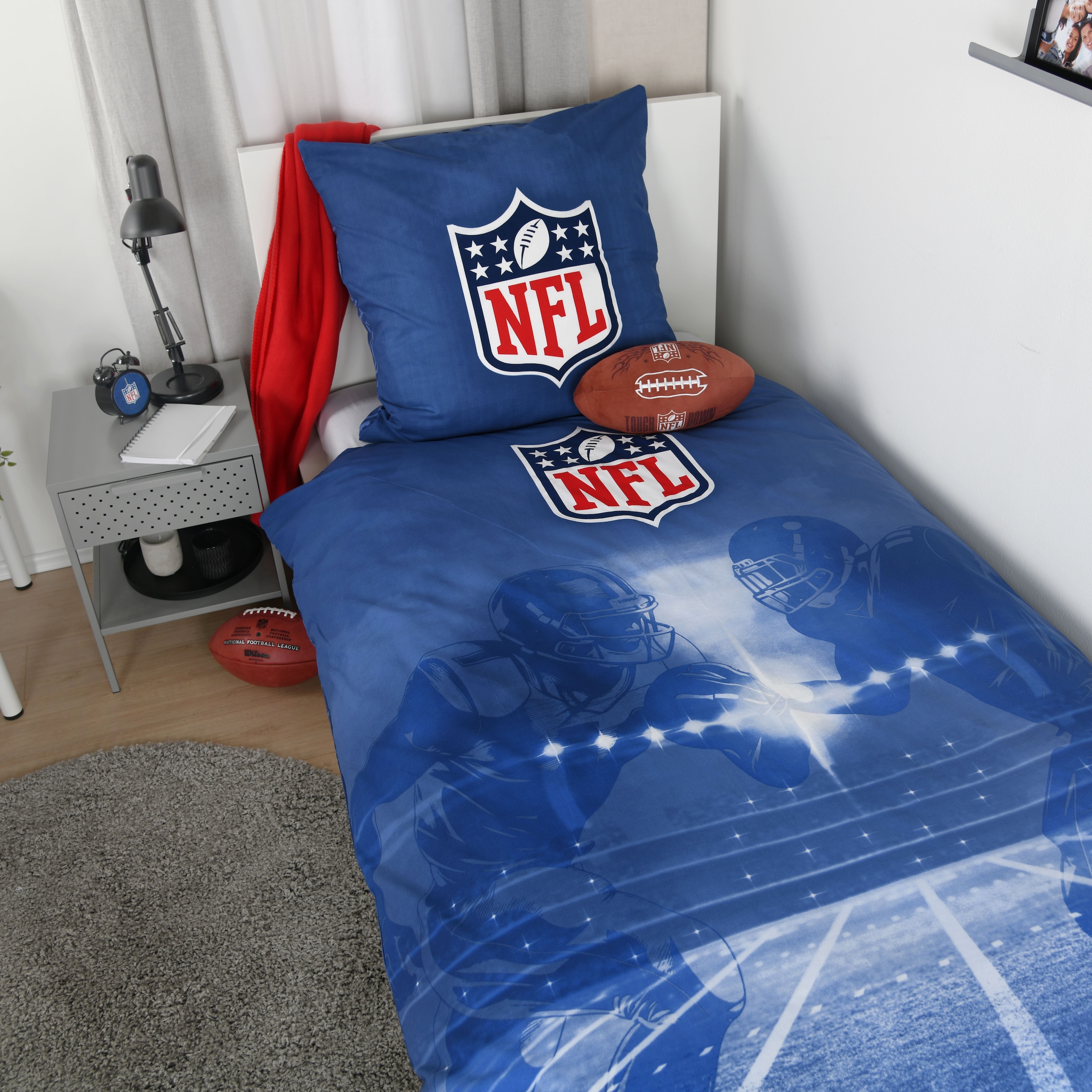 NFL Linge de lit »NFL« 2 Parure de lit réversible
