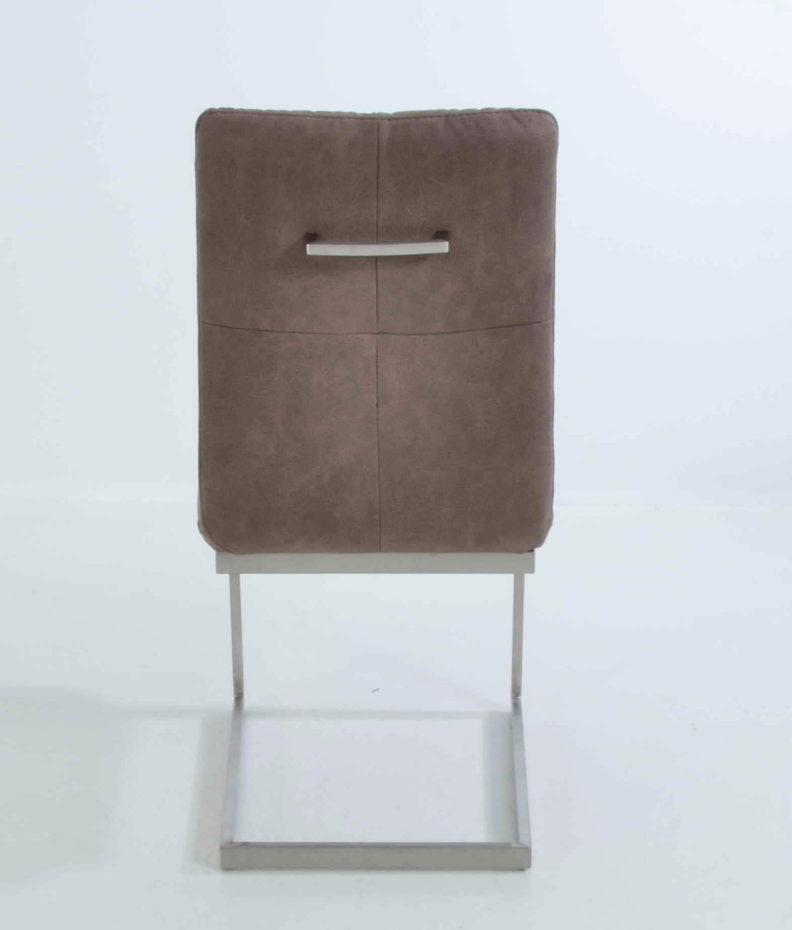 K+W Komfort & Wohnen Chaise cantilever »6511« () chaise cantilever avec tube vertical et poignée métallique pratique au dos