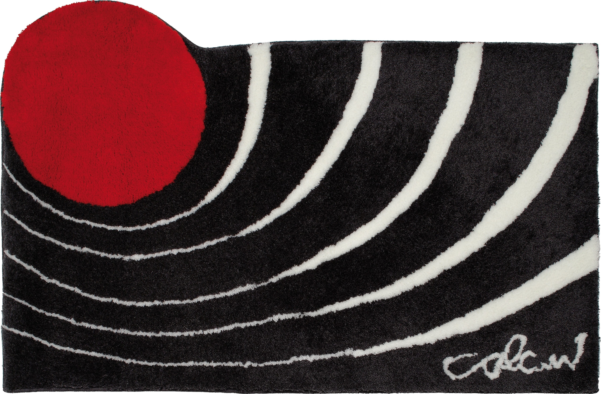 Colani Badematte »Colani 2« Höhe 24 mm rutschhemmend beschichtet fussbodenheizungsgeeignet