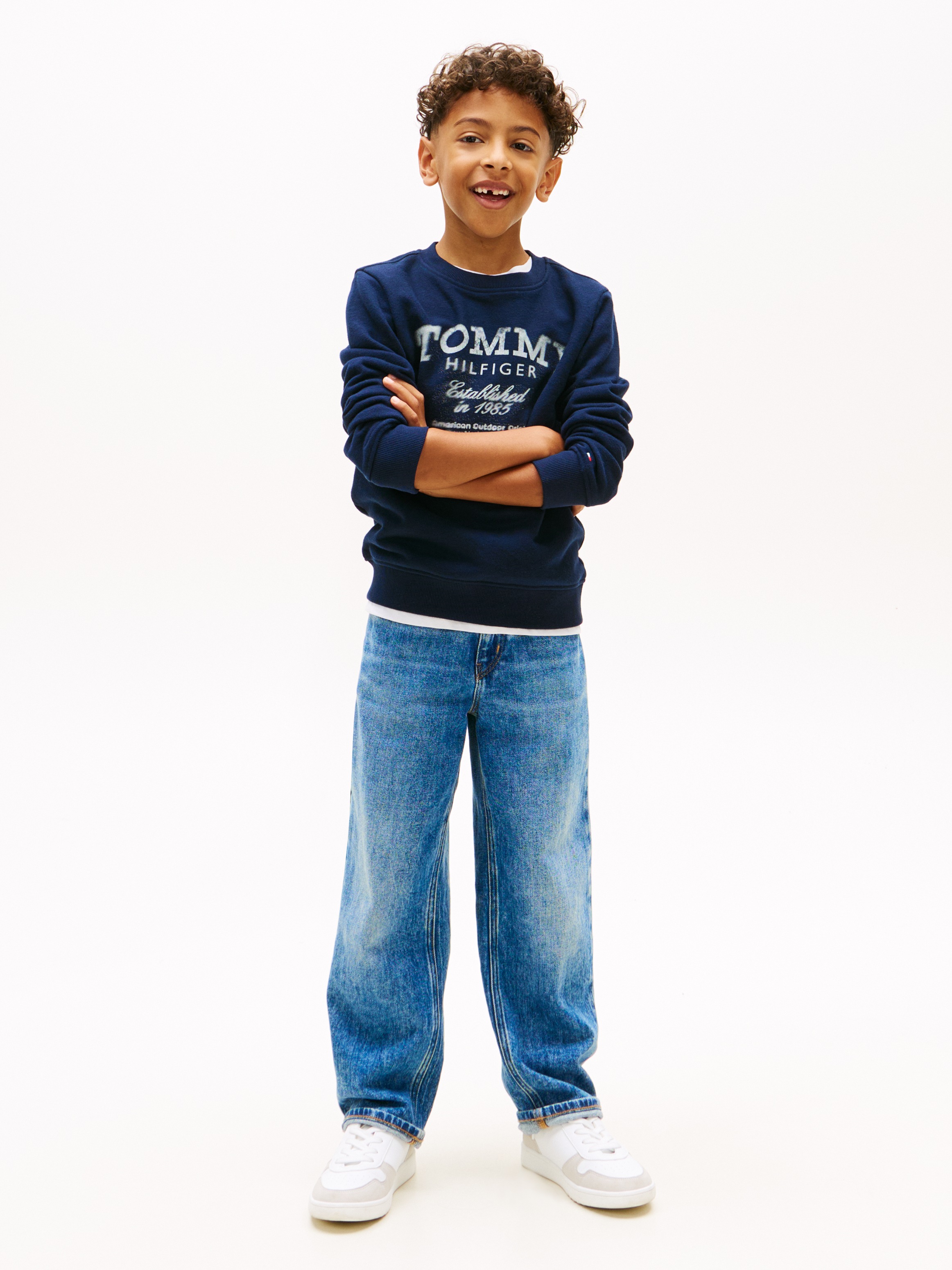 Tommy Hilfiger Sweatshirt , Regular fit, für Kinder bis 16 Jahre
