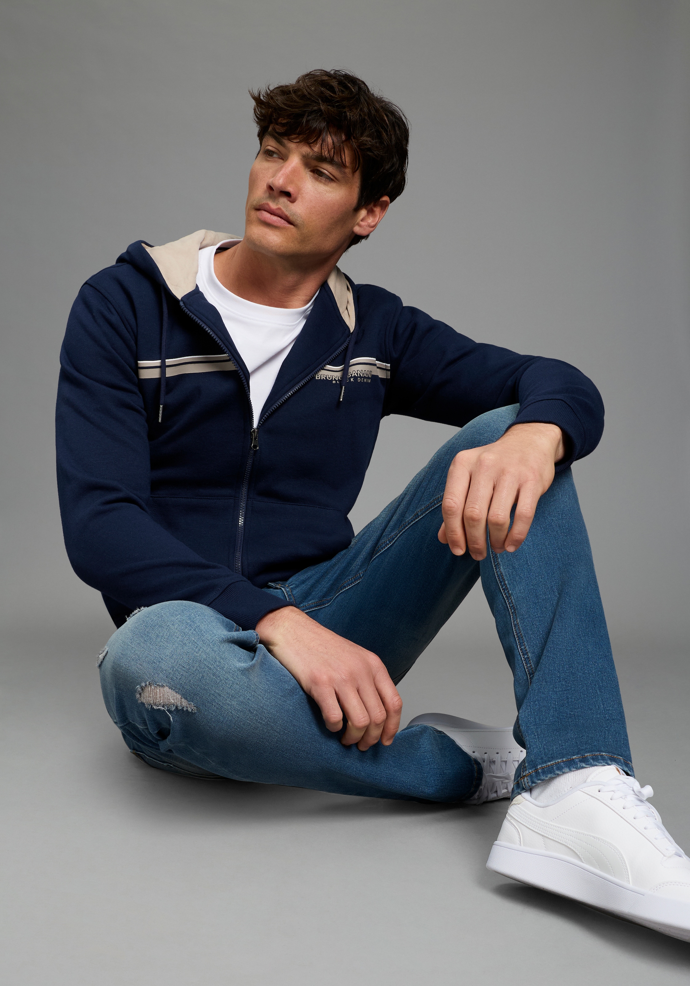 Bruno Banani Jeans slim »Grady« schmale Beinweite, niedrige Leibhöhe, figurbetonte Silhouette