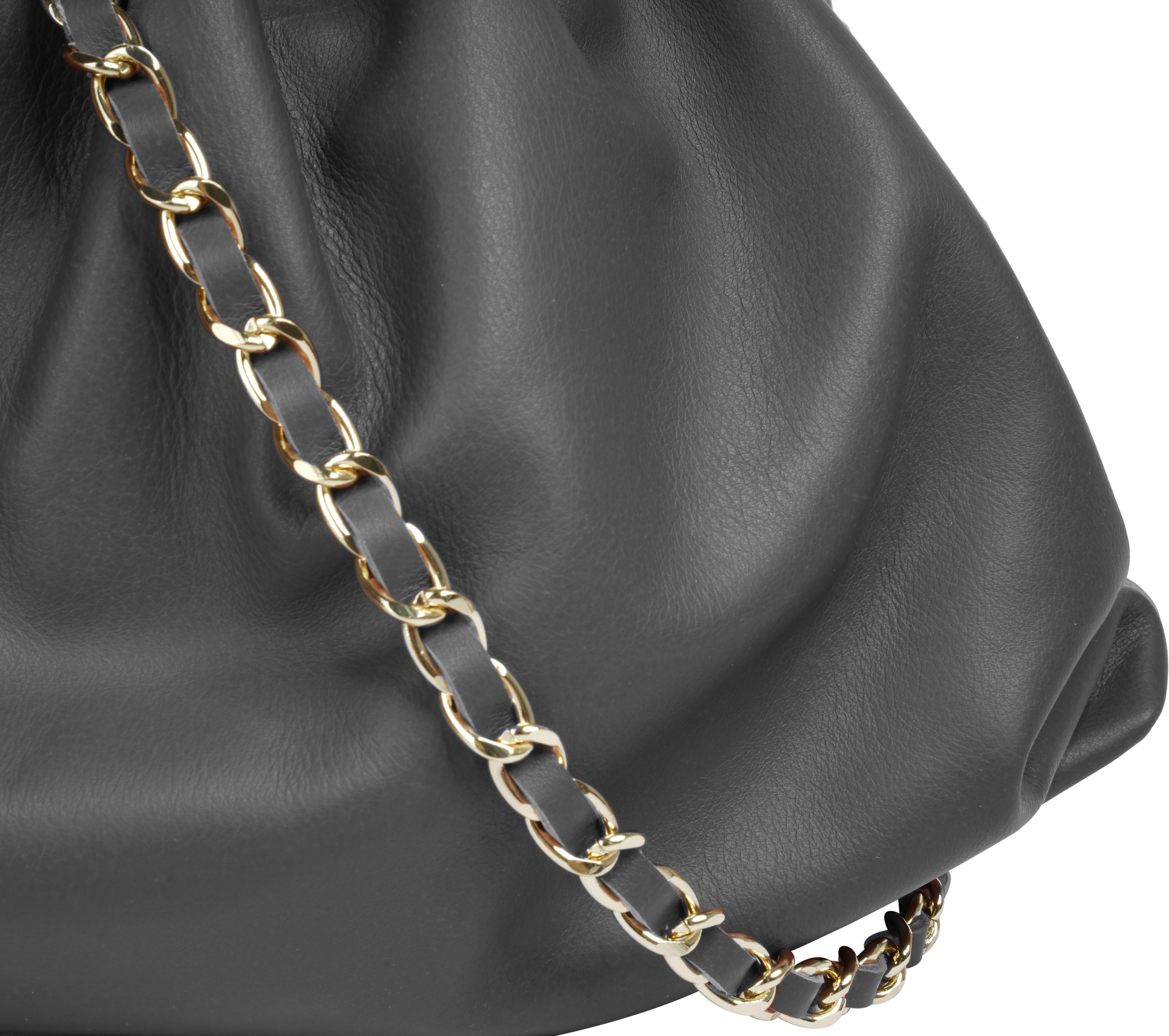 Cluty Umhängetasche echt Leder, Made in Italy