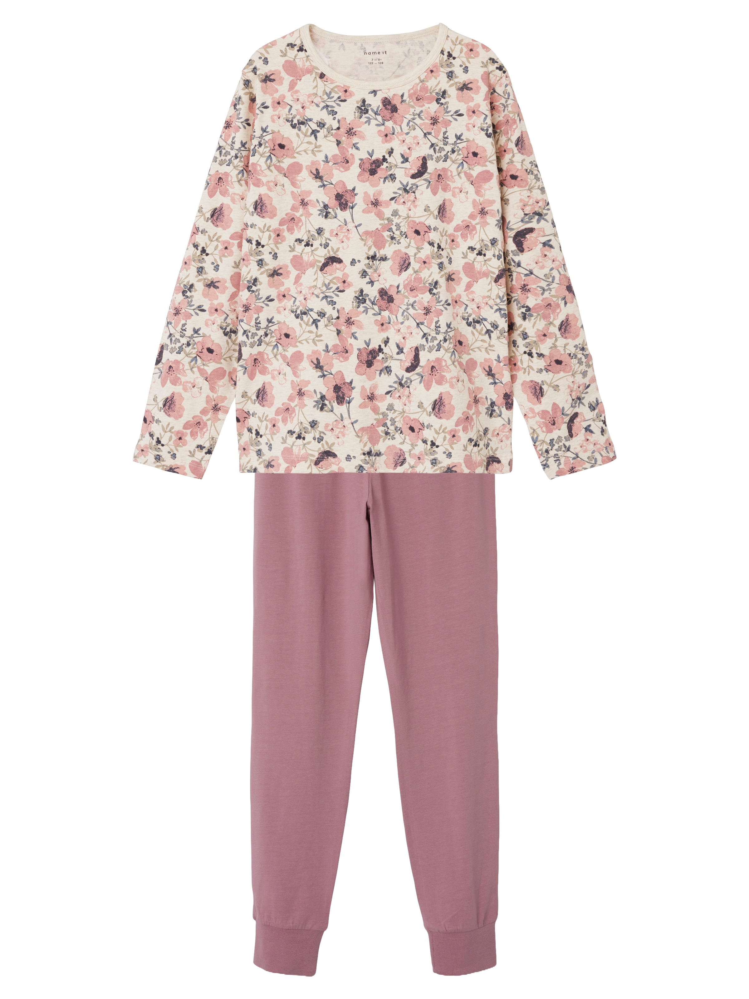 Name It Pyjama »NKFNIGHTSET NOSTALGIA FLOWER NOOS« Ensemble, 2 pièces en forme basique