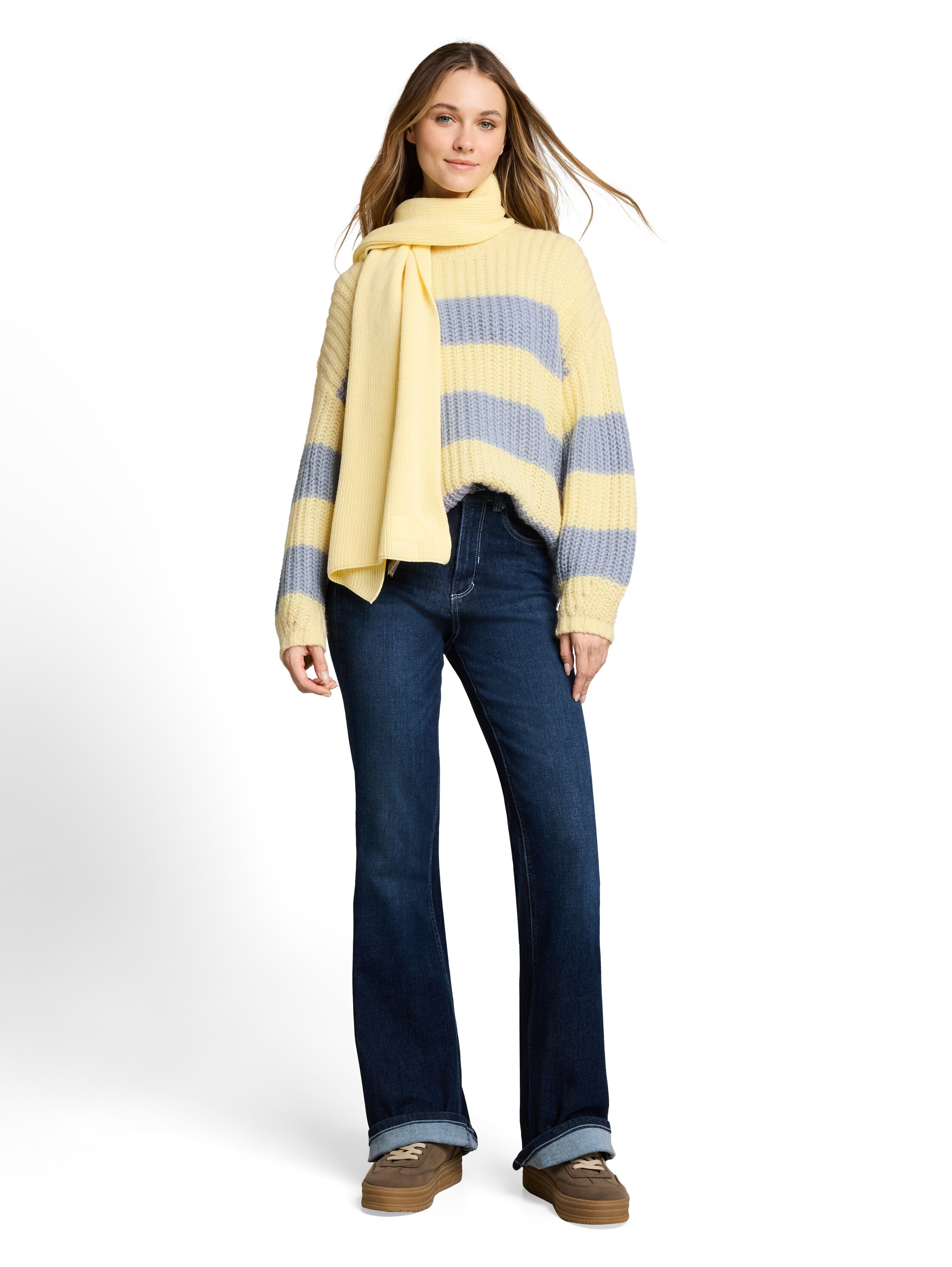 TOM TAILOR Denim Pull col V