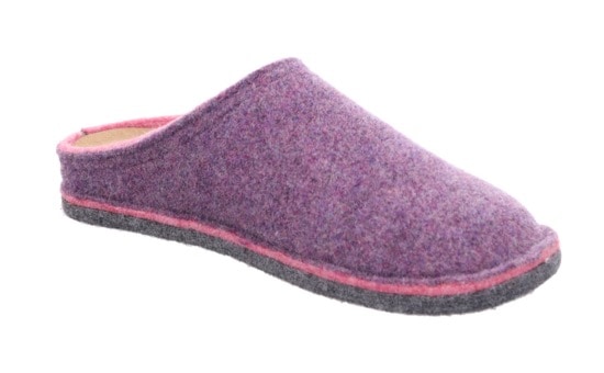 Rohde Pantoufles »LUCCA«  Clog, Hausschuh, Homeslipper in melierter Optik