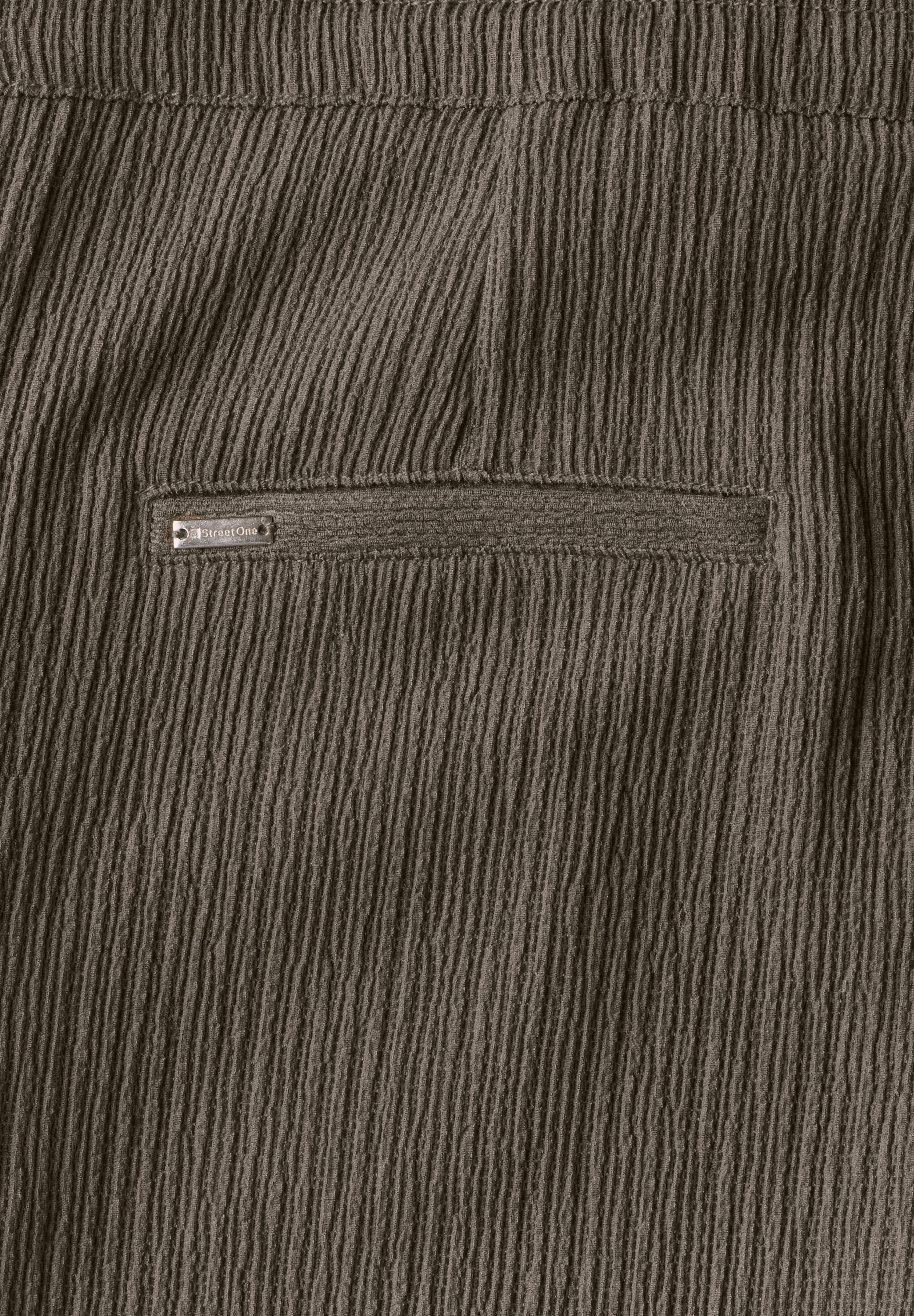 STREET ONE Pantalon en tissu  Sommerhose mit Struktur