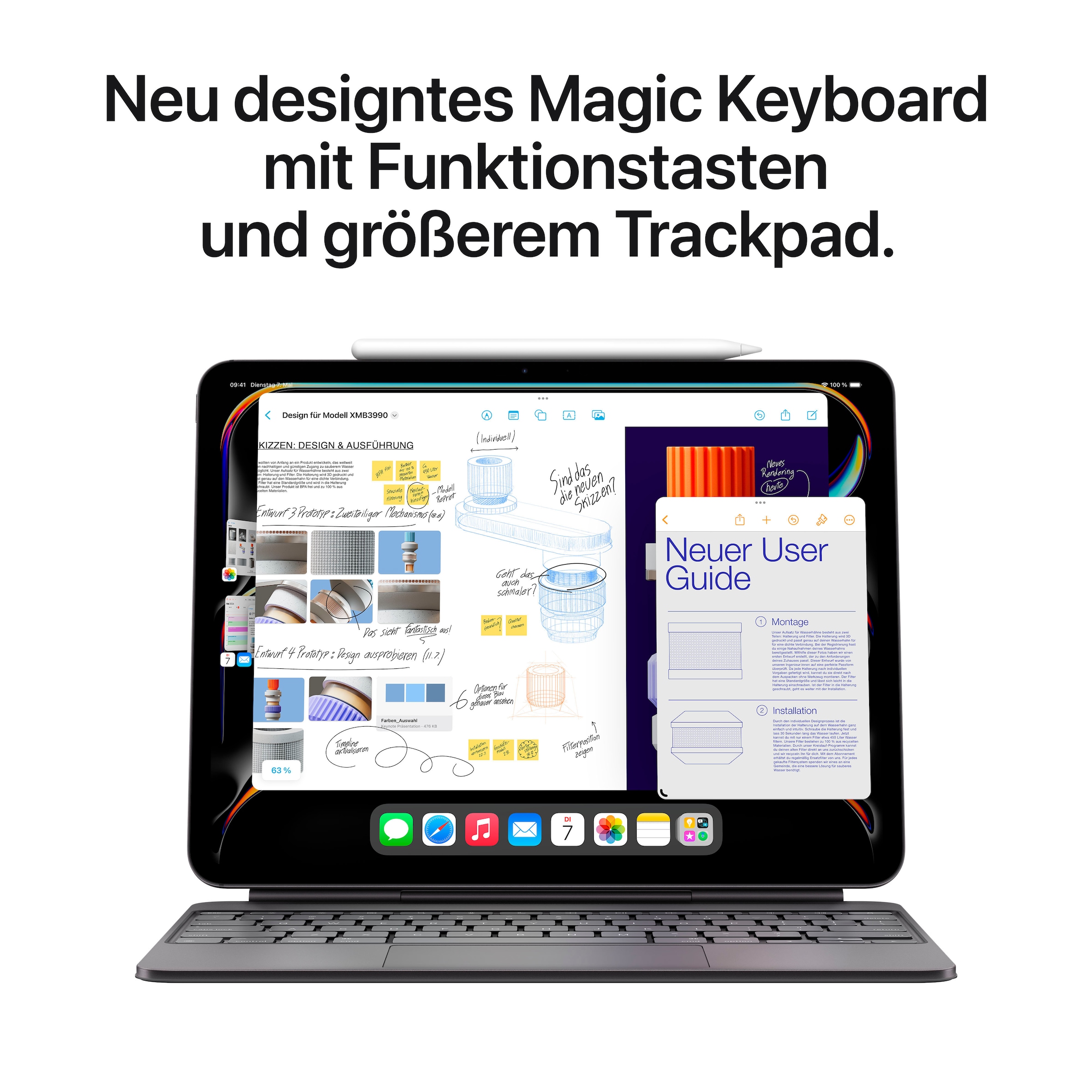 Apple Tablet »11" iPad Pro WiFi + Cellular 2TB« (28,22 cm / 11,1 ″) iPadOS 2.000 GB 5G )