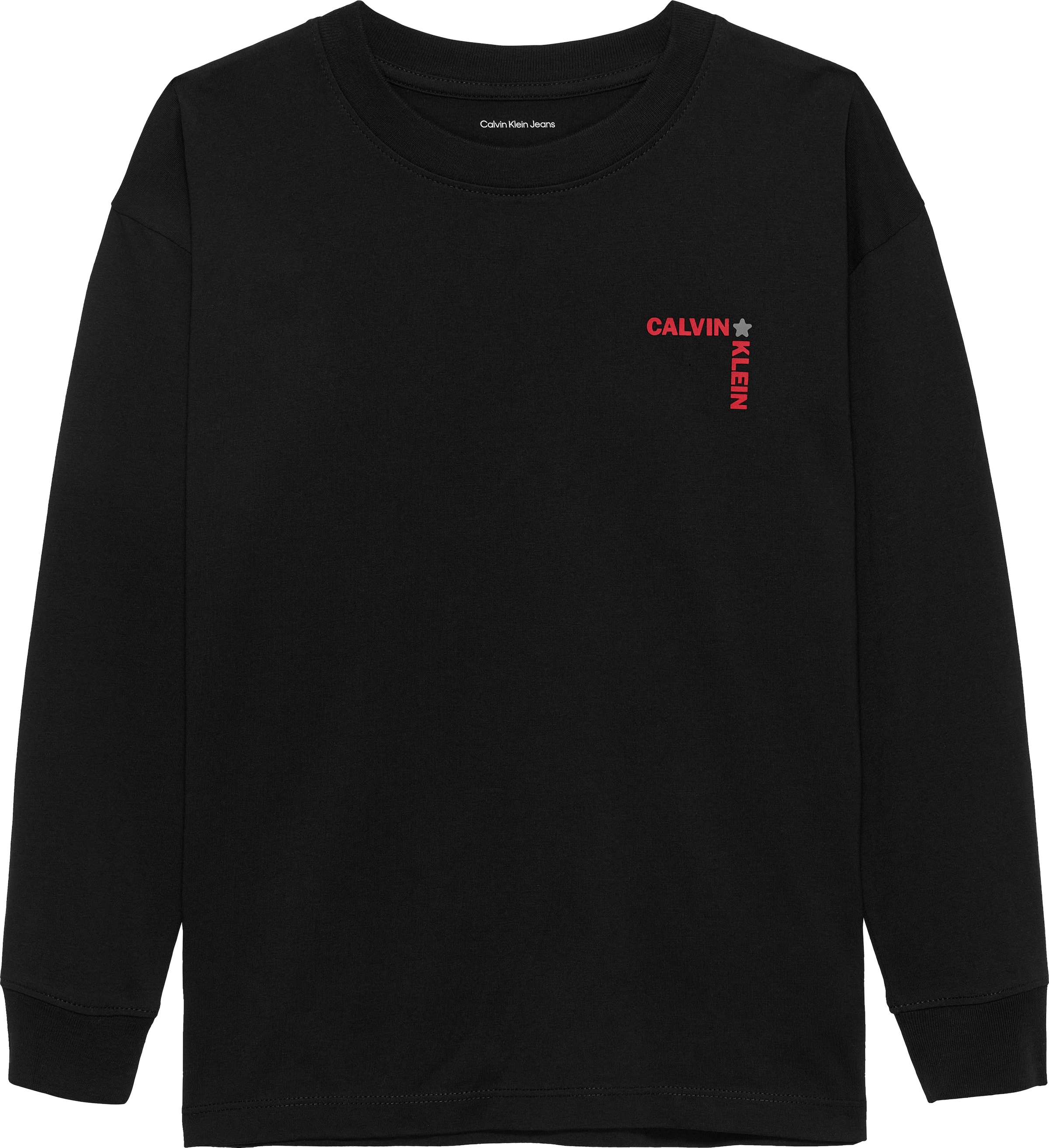 Calvin Klein Jeans T-shirt à manches longues Regular fit, für Kinder bis 16 Jahre