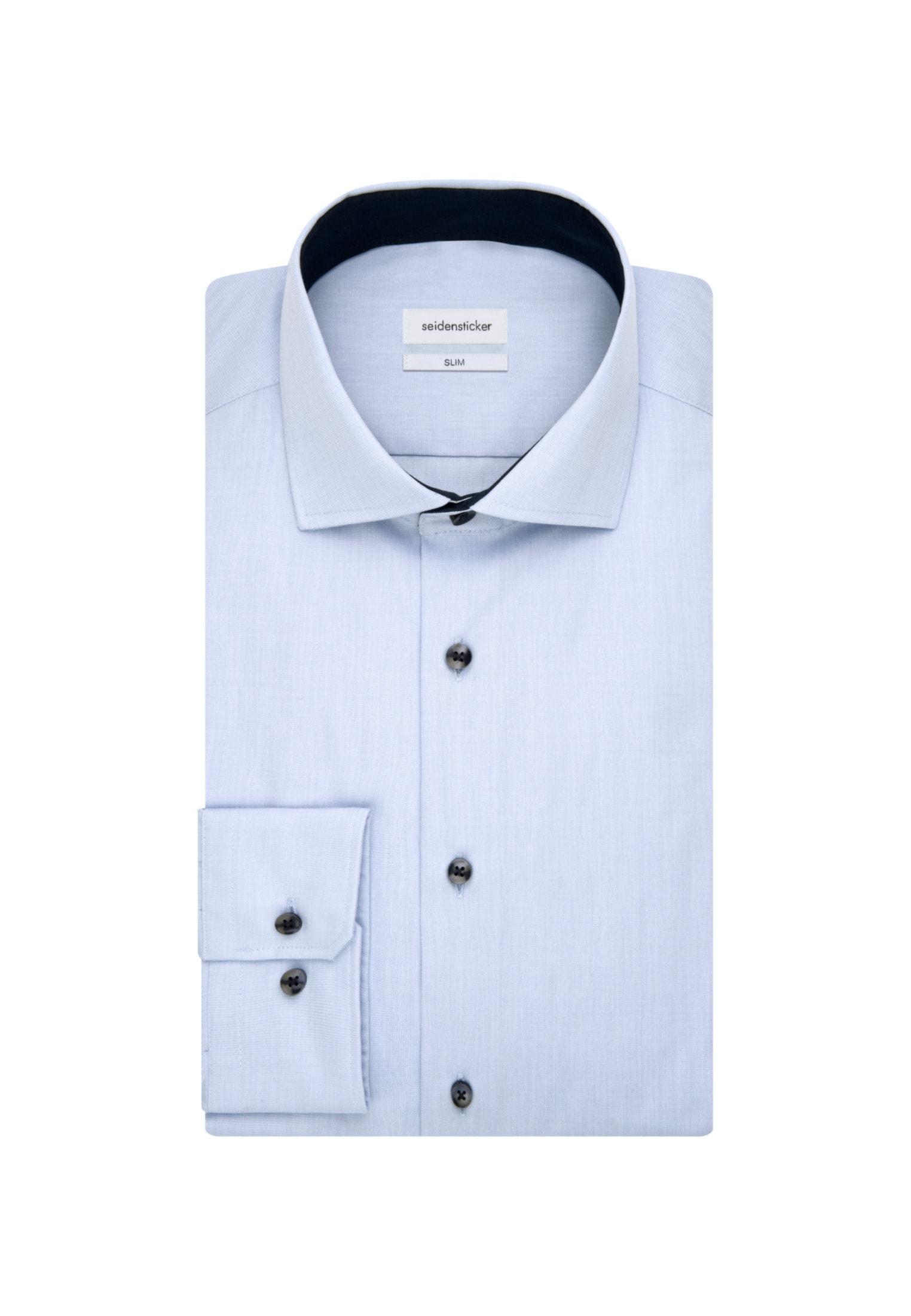 seidensticker Businesshemd »Schwarze Rose« Slim 1/1 Kentkragen