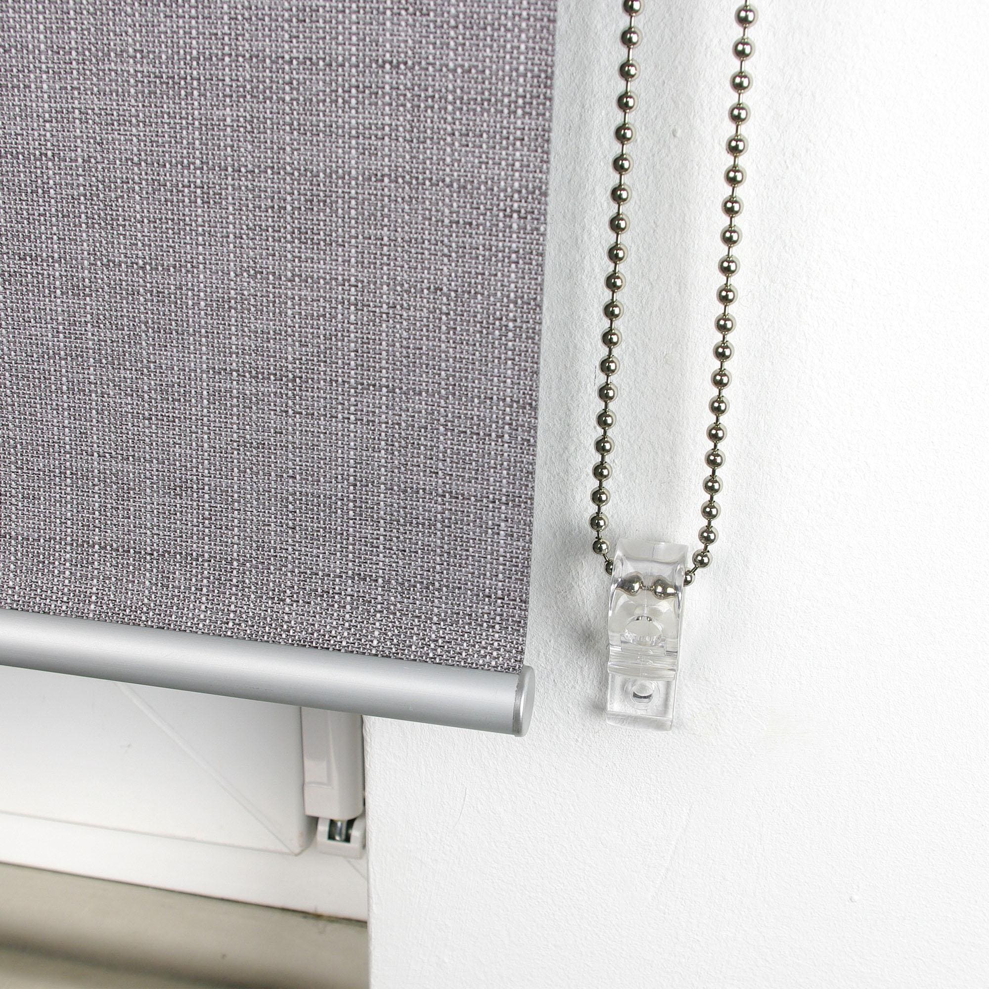 Liedeco Store à tirage latéral »Struktur« verdunkelnd mit Bohren Uni, im Festmass