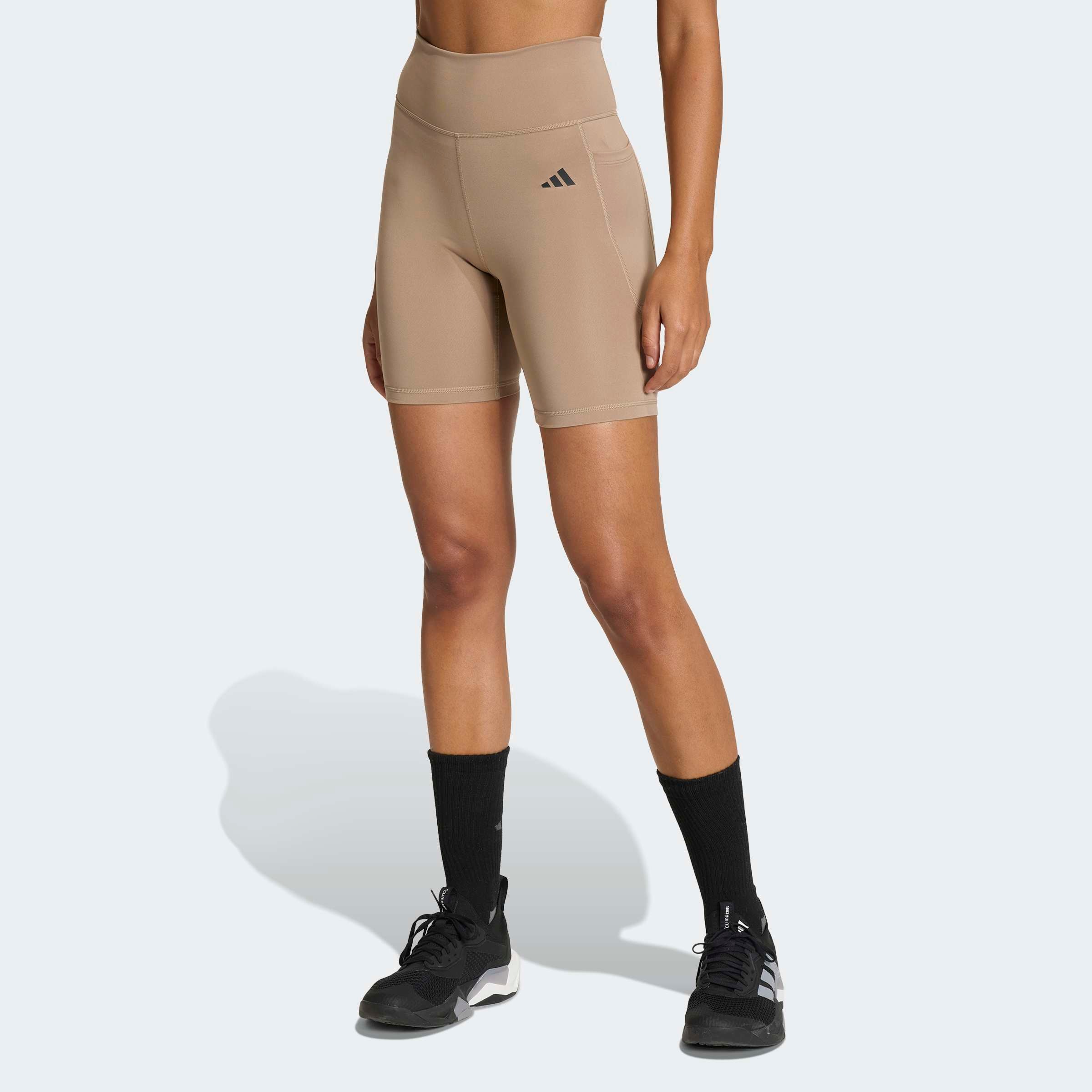 adidas Performance Shorts »OPTIMÉ ESSENTIALS KURZE LEGGINGS MIT, 18 CM«