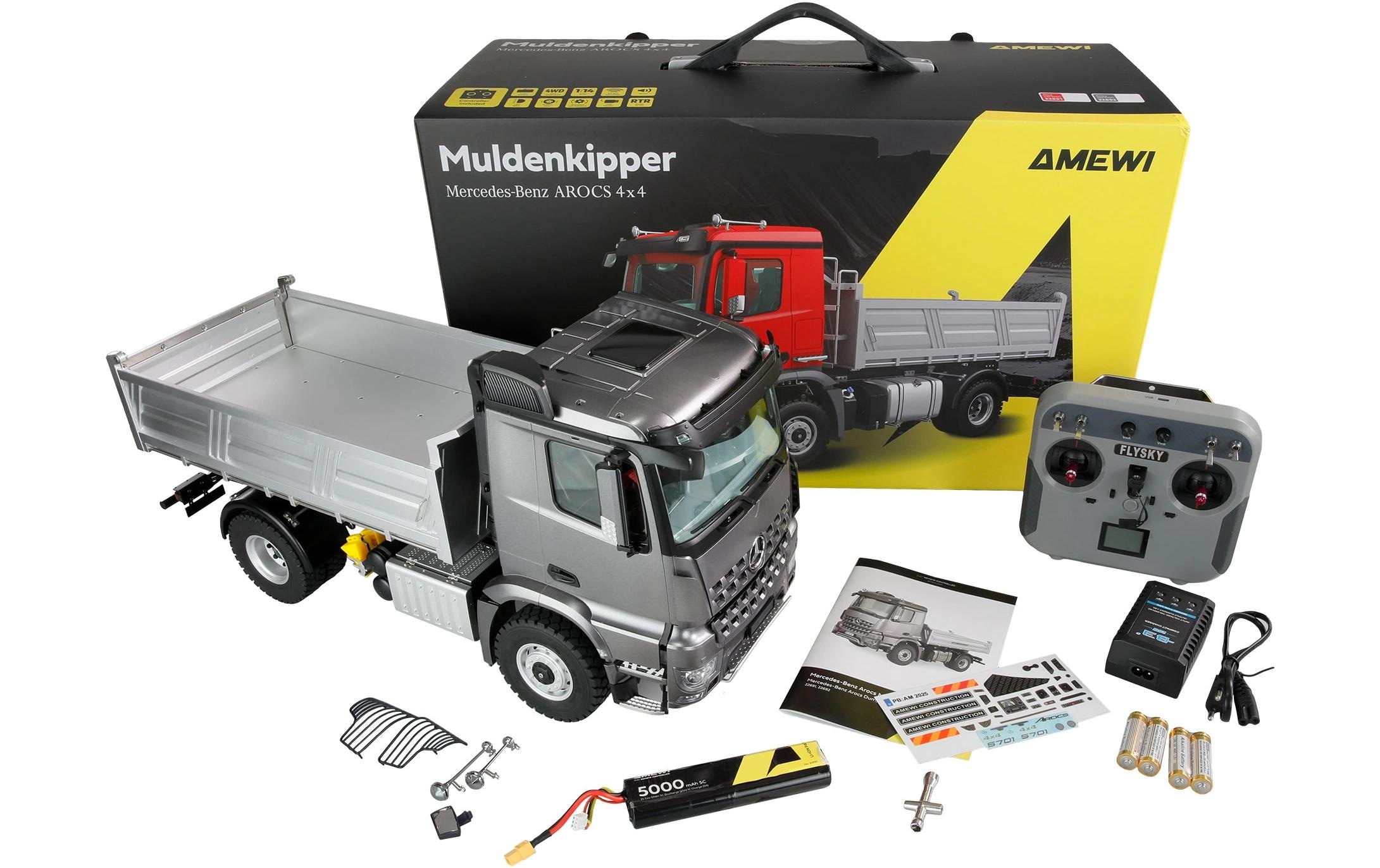 Amewi RC-LKW »Lastwagen Mercedes-Benz Arocs 1:14 RTR«