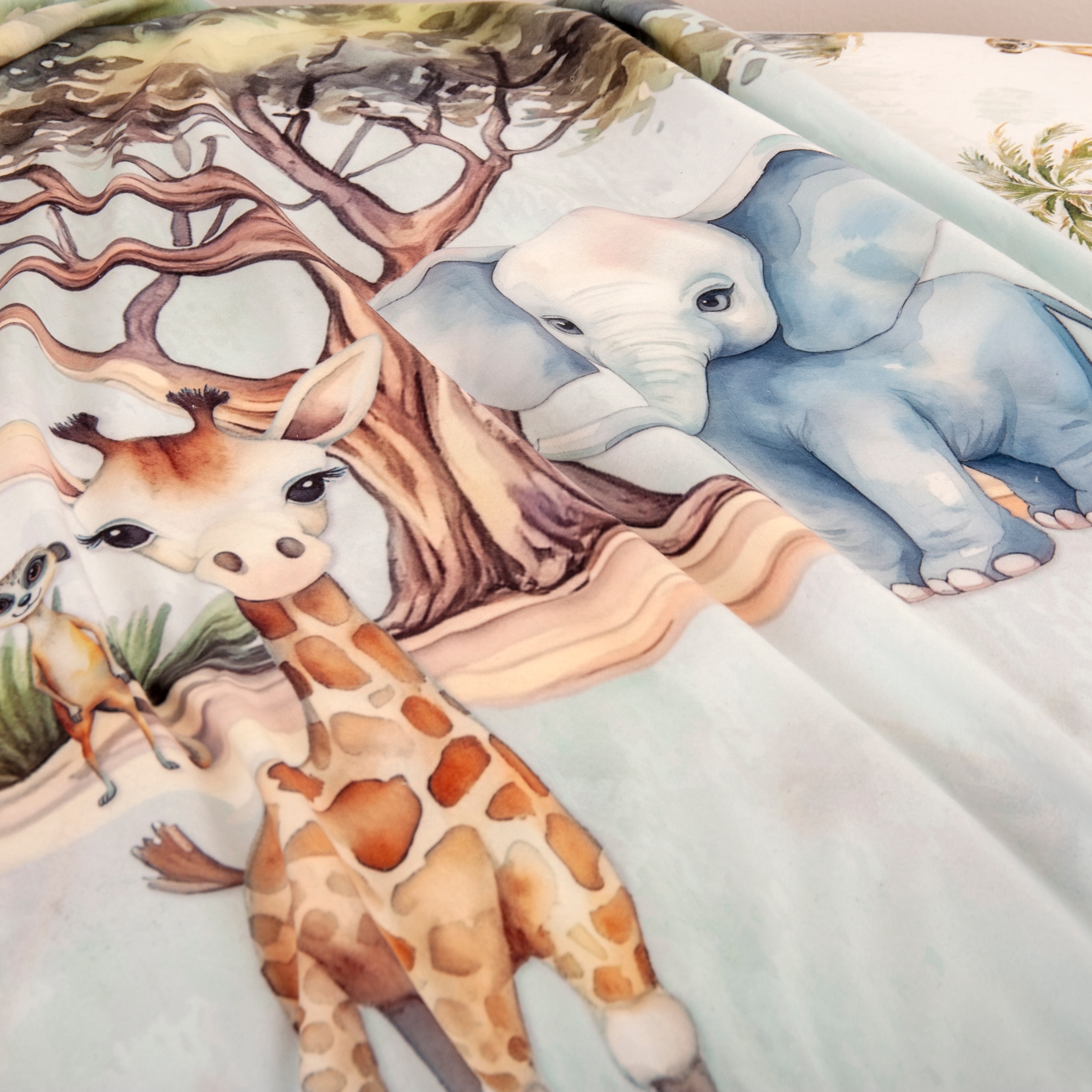Herding Young Collection Kinderdecke »YoungCollection Safari« mit tollem Motiv