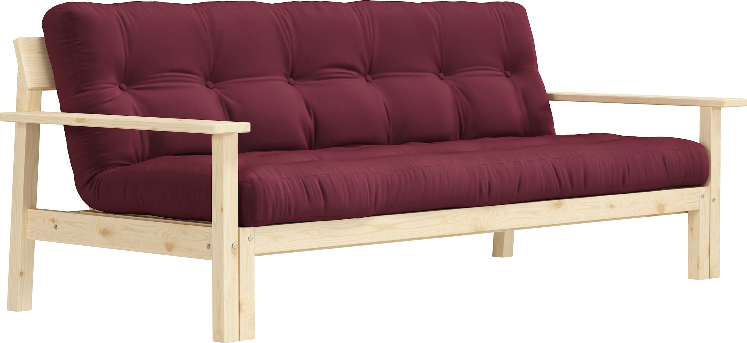 Karup Design Schlafsofa »Unwind« Mit Holzstruktur, inkl. Futonmatratze, Liegefläche 130x190 cm