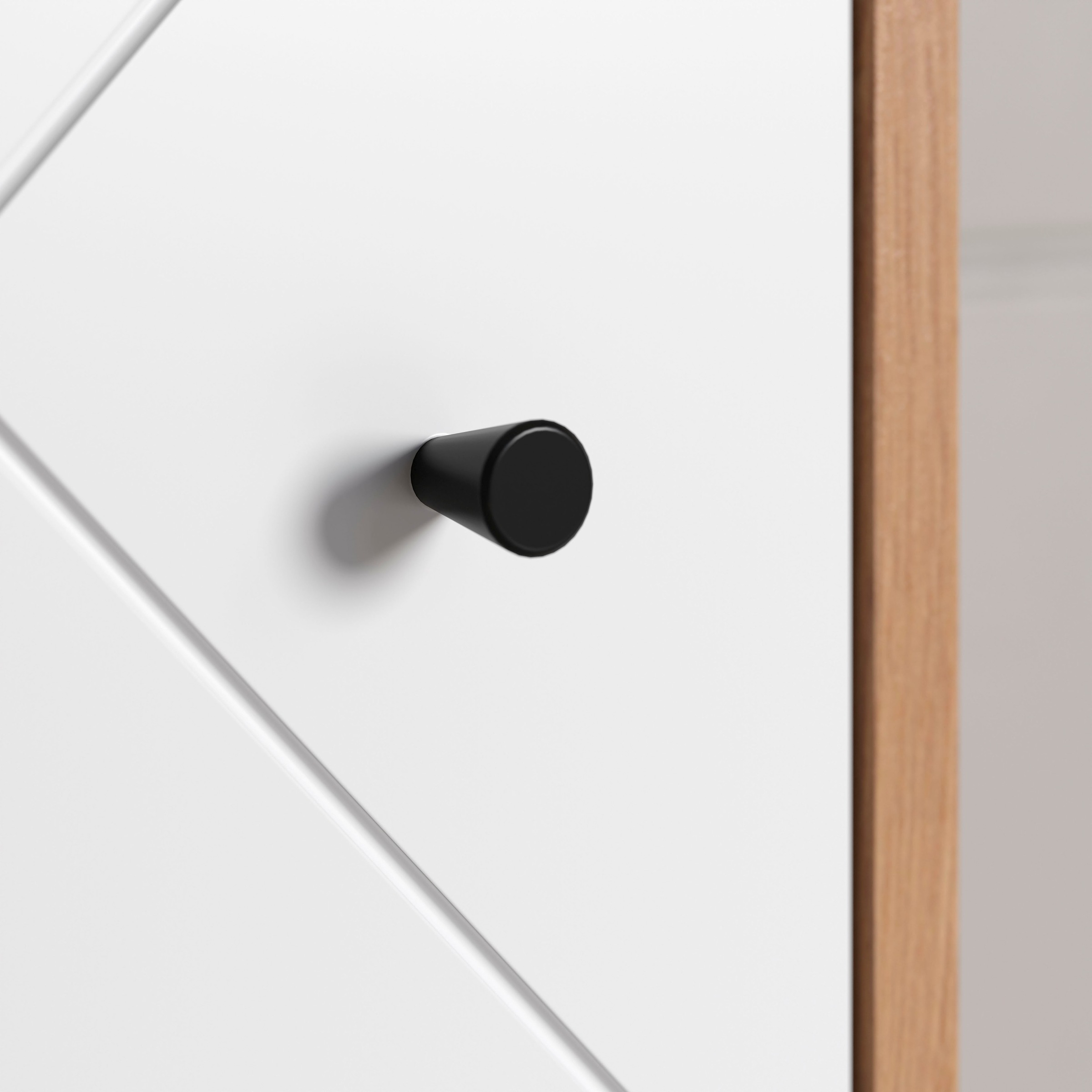 welltime Hochschrank »Tarragona« 1 Stk. tlg. Hochschrank mit 1 Tür & 1 Klappe - (B/T/H) 36/29/191 cm