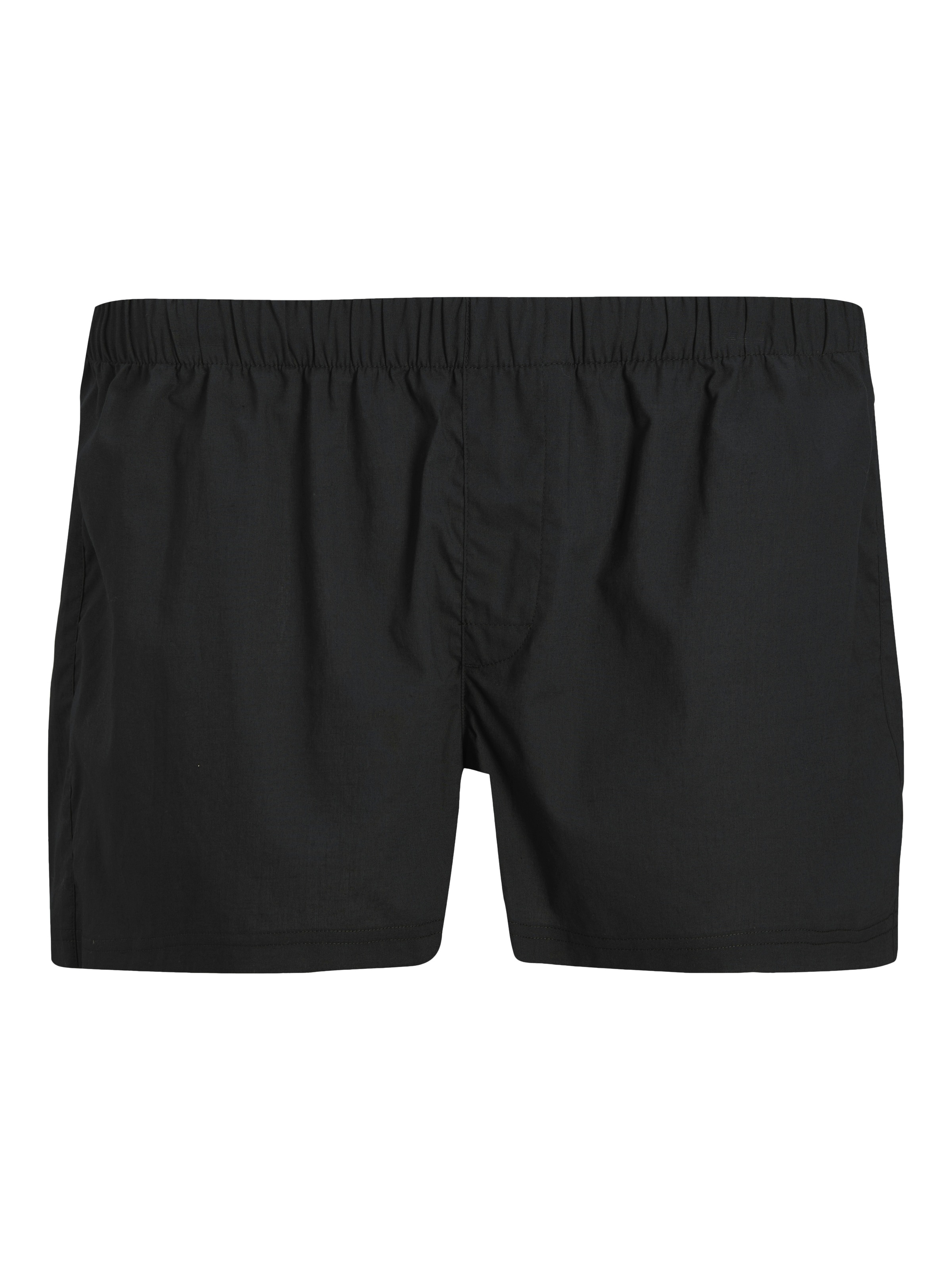 Jack & Jones Boxershorts »JACMILANO WOVEN BOXERS 3 PACK NOOS« Packung, 3 Stk. Baumwolle, elastisches Bündchen