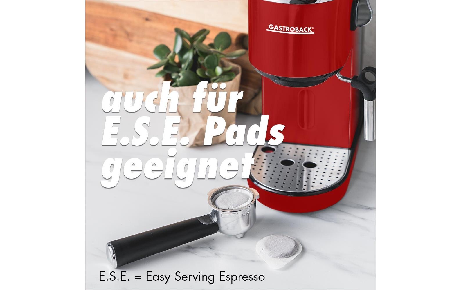 Gastroback Machine à espresso »Piccolo« Machine à expresso compacte