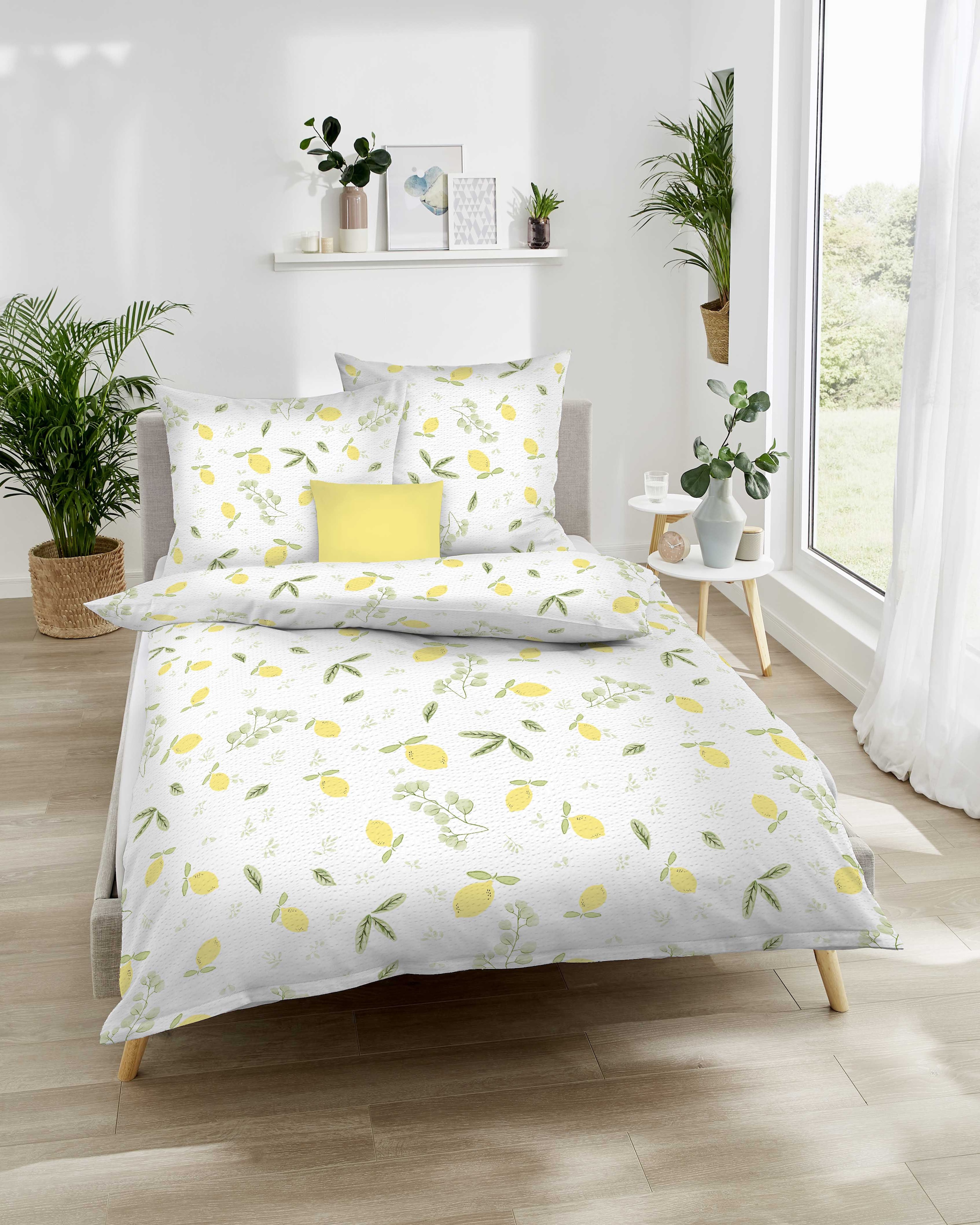 Kaeppel Linge de lit »Zitronen« 2