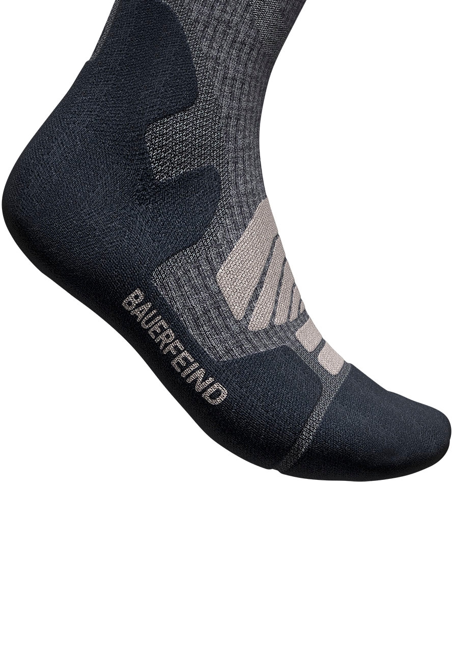 Bauerfeind Chaussettes de sport »Outdoor Merino Compression Socks« avec une forte proportion de laine mérinos