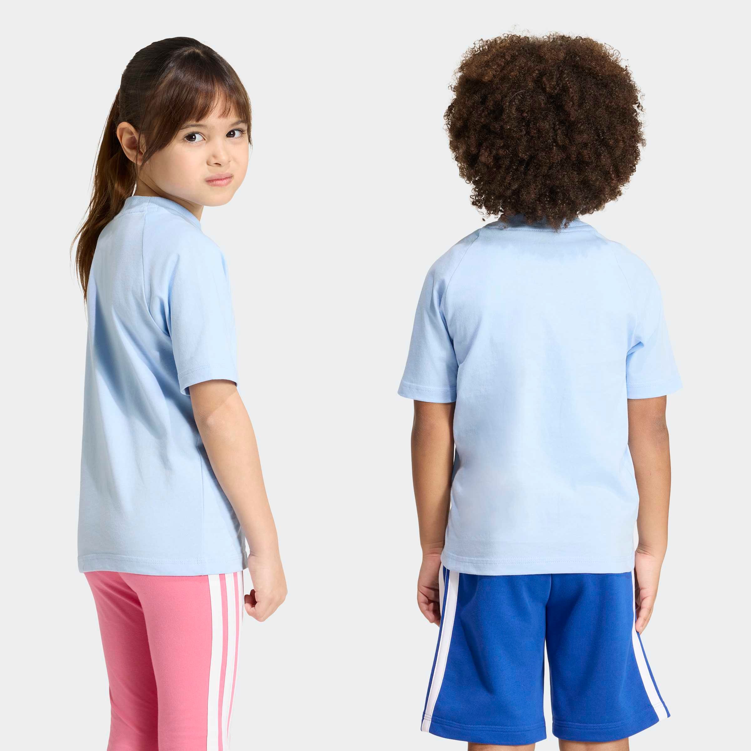 adidas Sportswear T-Shirt »LK LIN TEE 160« für Kinder, Rundhalsausschnitt, ohne Verschluss, weiches Material