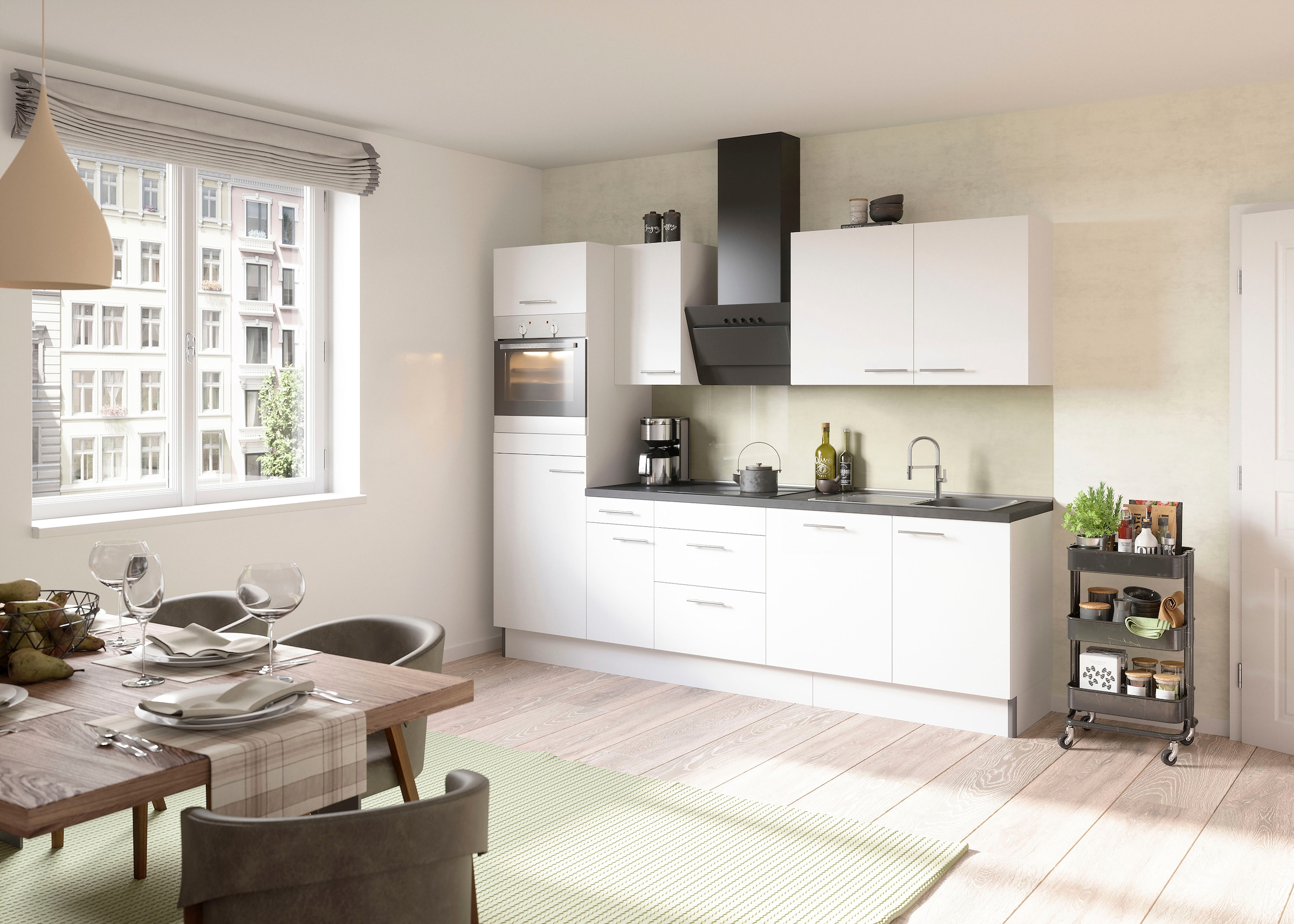 OPTIFIT Cuisine »Klara« Largeur 270 cm, avec appareils électriques en option