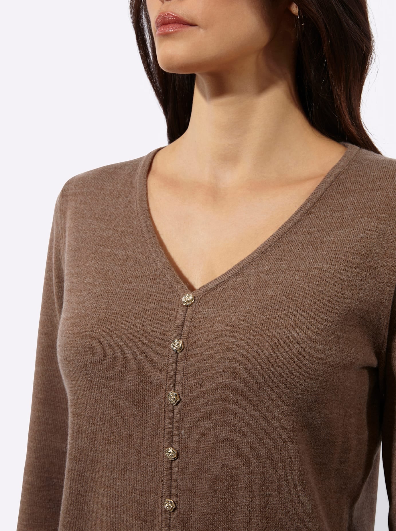 creation L Pull en tricot »Woll-Mix-Pullover«