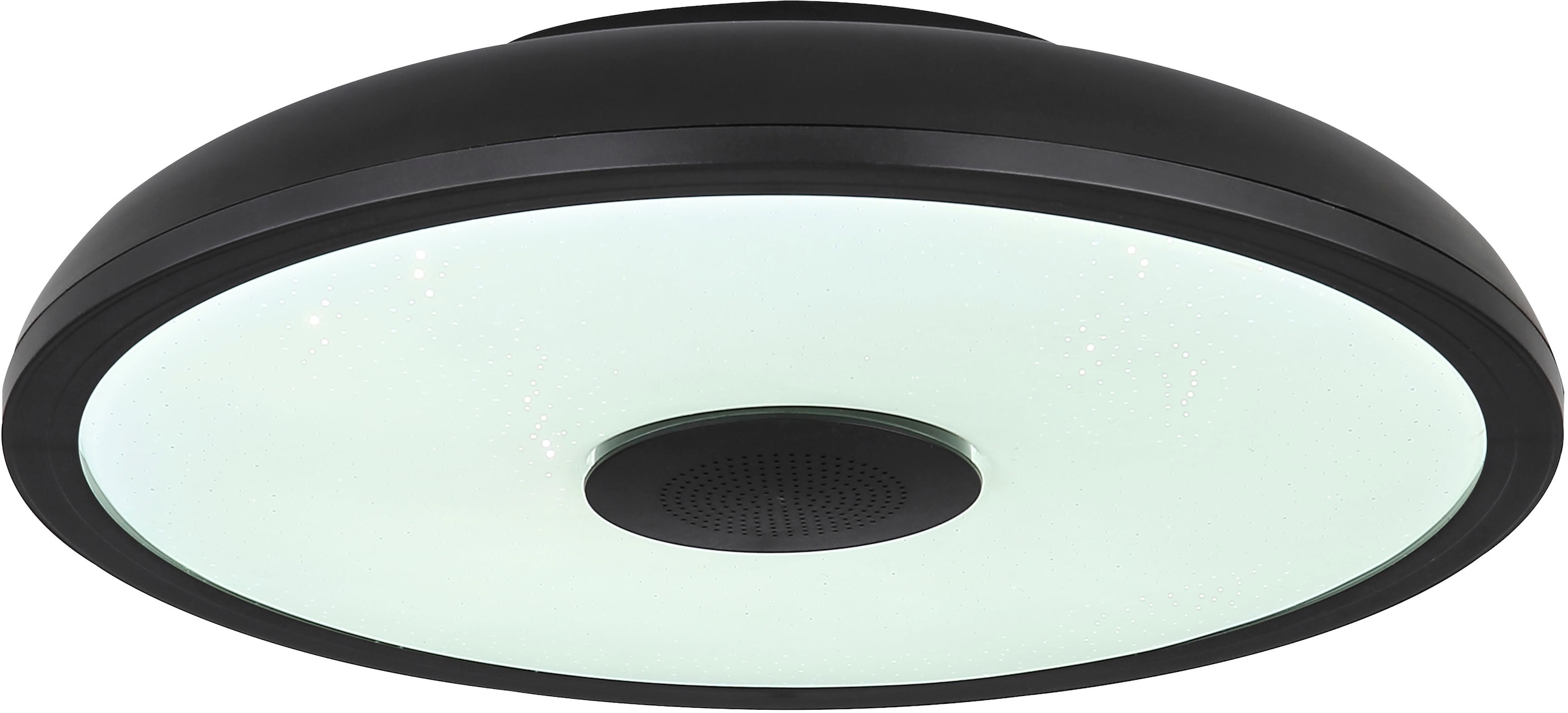 GLOBO LIGHTING LED Deckenleuchte »RAFFY« LED-Modul 1 Stk. warmweiss - kaltweiss Farbwechsel Rot-Grün-Blau, Lautsprecherfunktion