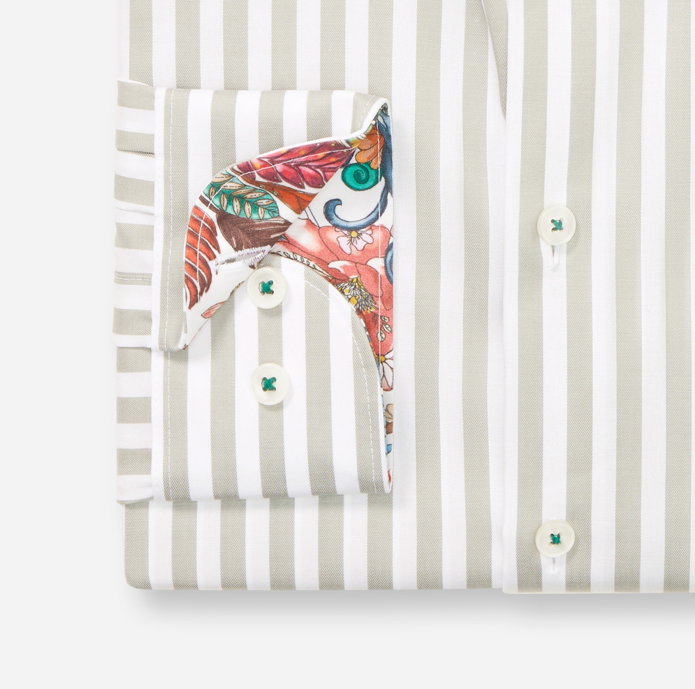 OLYMP Chemise à manches longues »Level 5« gestreift, body fit, New York Kentkragen, Businesshemd