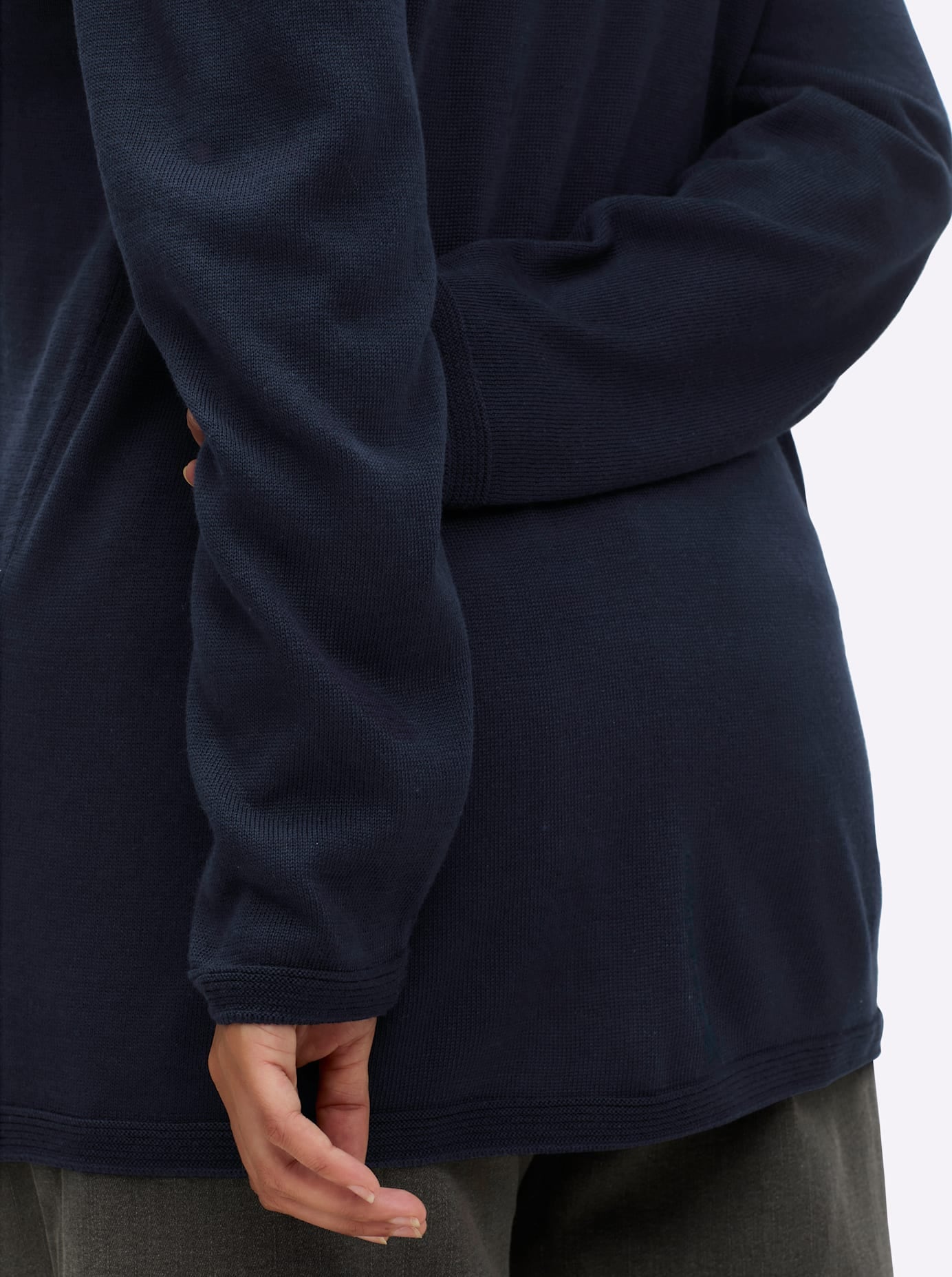 Sheego Rundhalspullover »Rundhalspullover«