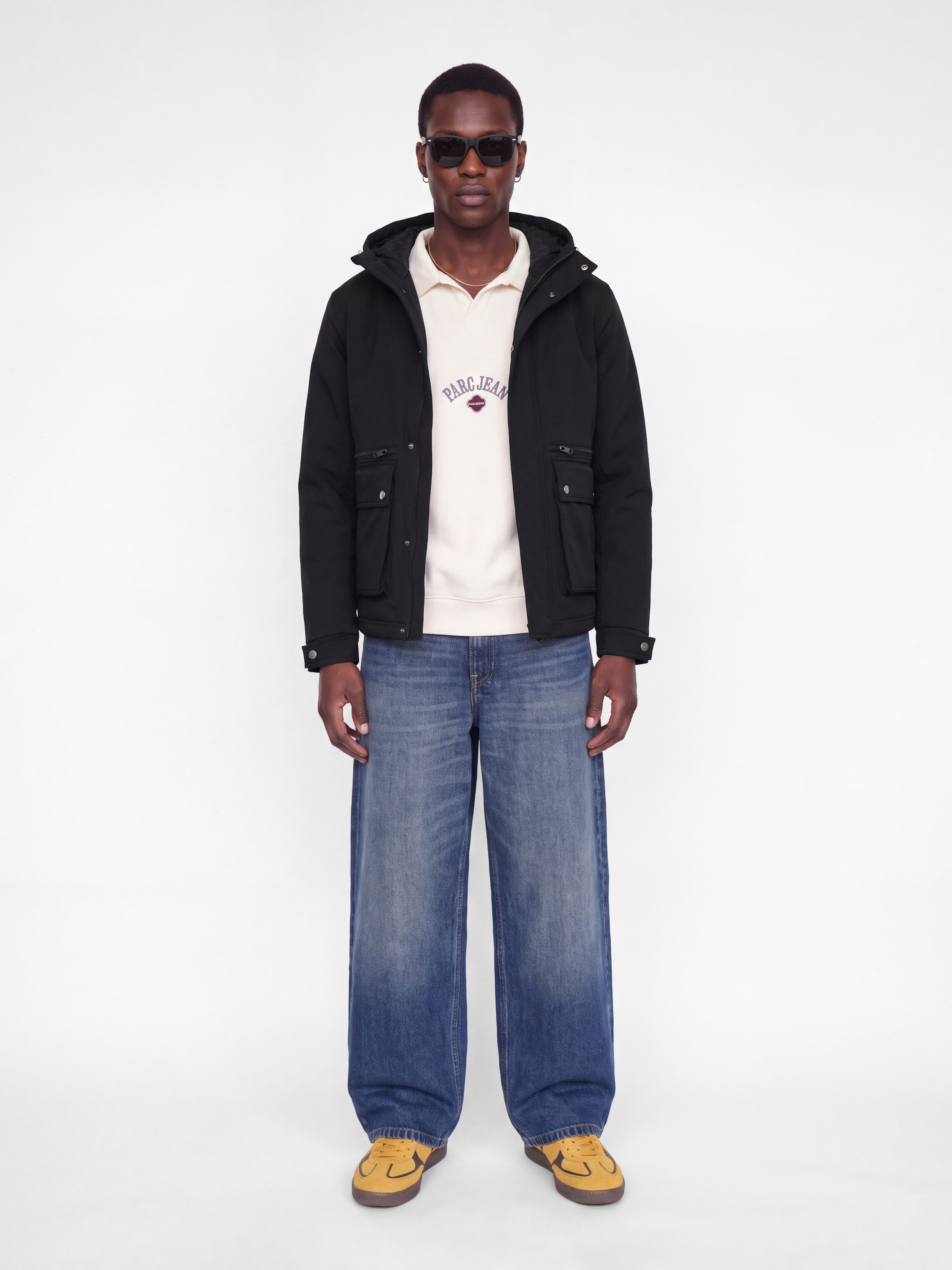 Jack & Jones Parka »JJEWOLF PARKA JACKET NOOS« avec capuche fibre synthétique, coupe régulière