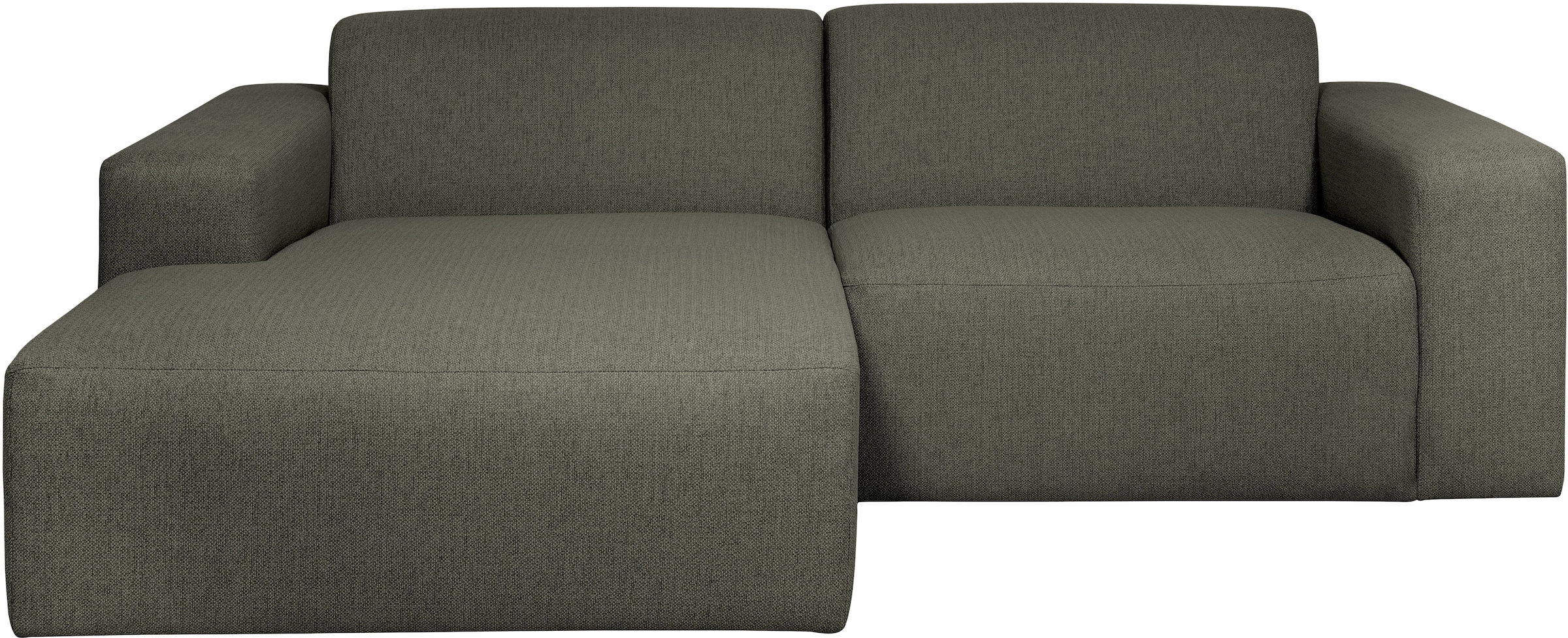 INOSIGN Ecksofa »Koa, 228 cm, L-Form, Modulsofa in Cord, Chenille, Struktur, Webstoff« Designsofa, weicher Lounge-Sitzkomfort, Welleunterfederung, bodentief