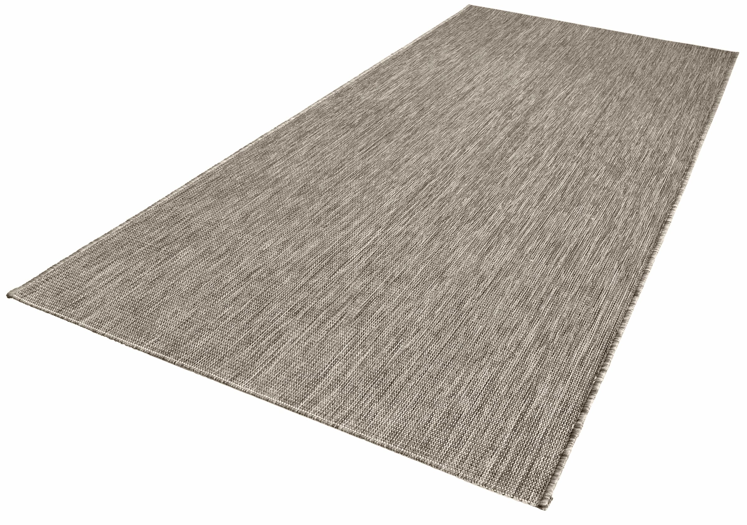 HANSE Home Tapis »Match« Rectangulaire 8 mm Höhe In-& Outdoor, Kurzflor, Läufer, Modern, Unifarben, Wohnzimmer, Balkon