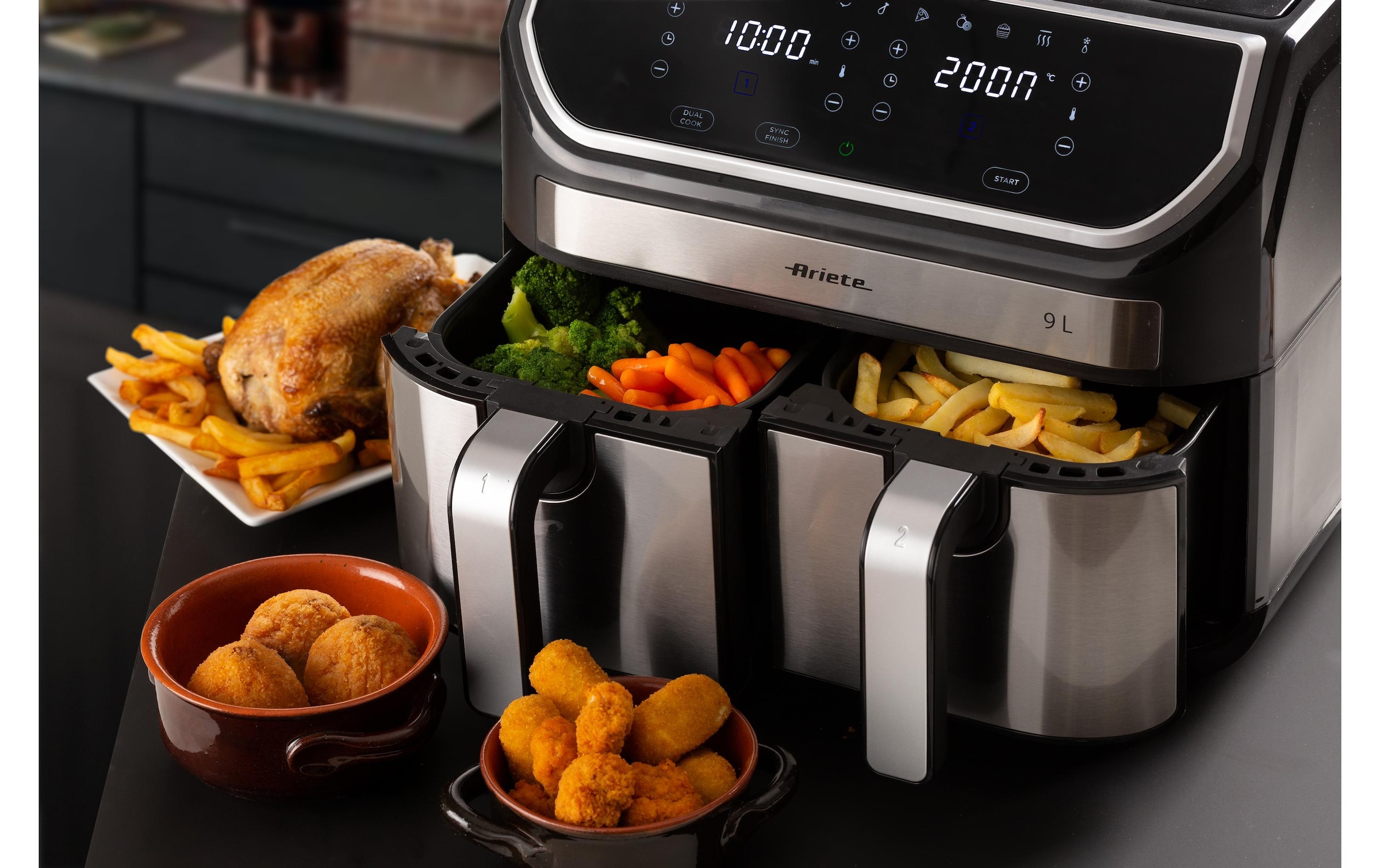 Ariete Heissluftfritteuse »ARI-4625 9 l« 2100 W