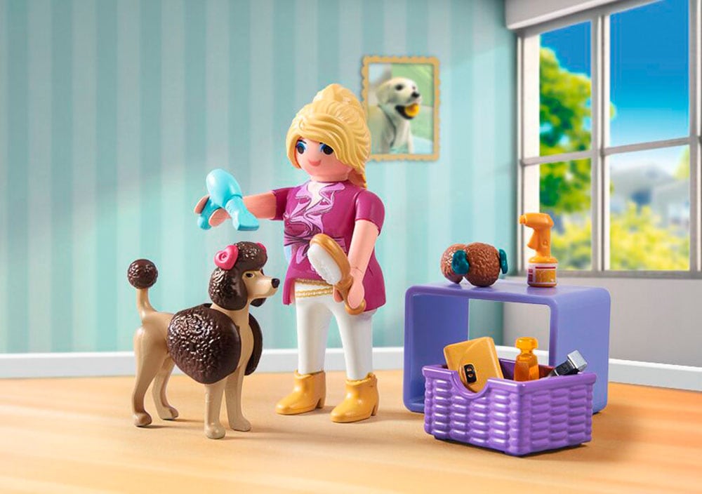 Playmobil® Jeu de construction »Hundefriseurin (71747), Playmobil My Life«