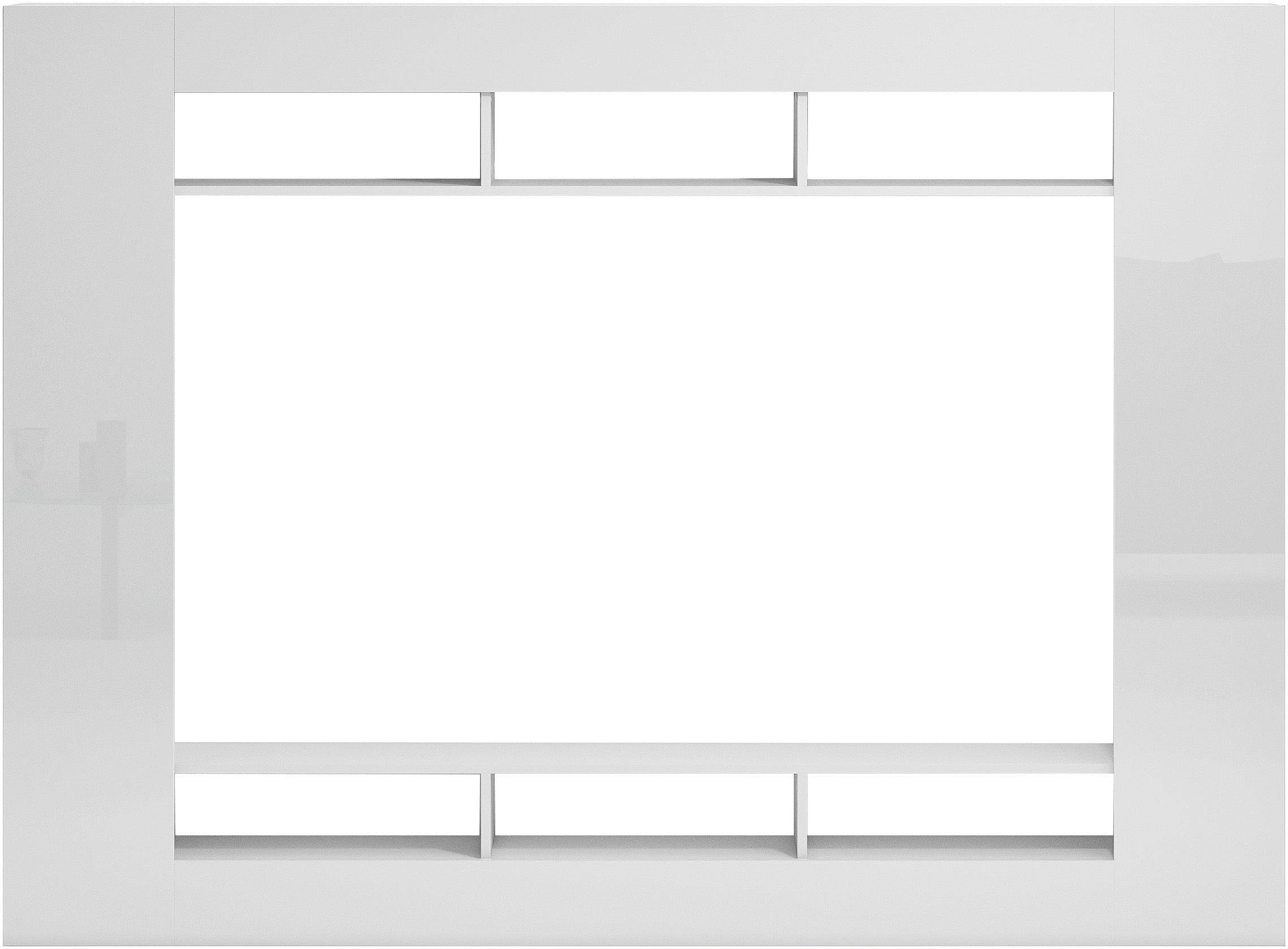 GOODproduct Meuble mural »SPEED, TV-Wand, hochglanz lackiert,ideal für TV-Geräte bis zu 65 Zoll« 1 cuis tlg.