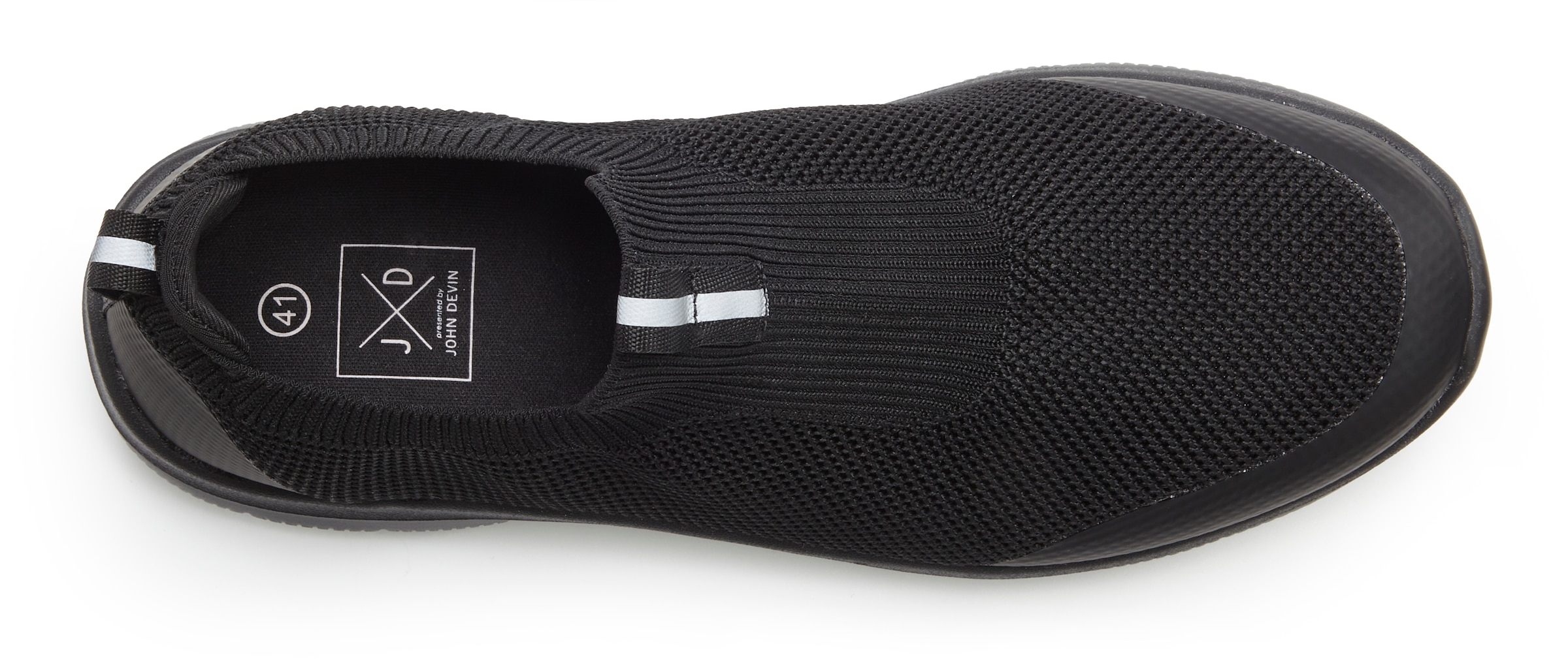 John Devin Sneaker »Slipper, Freizeitschuh, Textilschuhe, Stoffschuhe, Turnschuh«  mit ultraleichter Sohle Unisex VEGAN