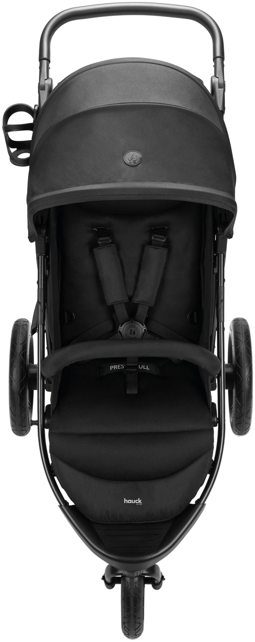 Hauck Kinder-Buggy »Dreiradbuggy, Rapid 3 Air, black« 22 kg mit schwenk/feststellbarem Vorderrad; Lufträder; bis 22 kg belastbar